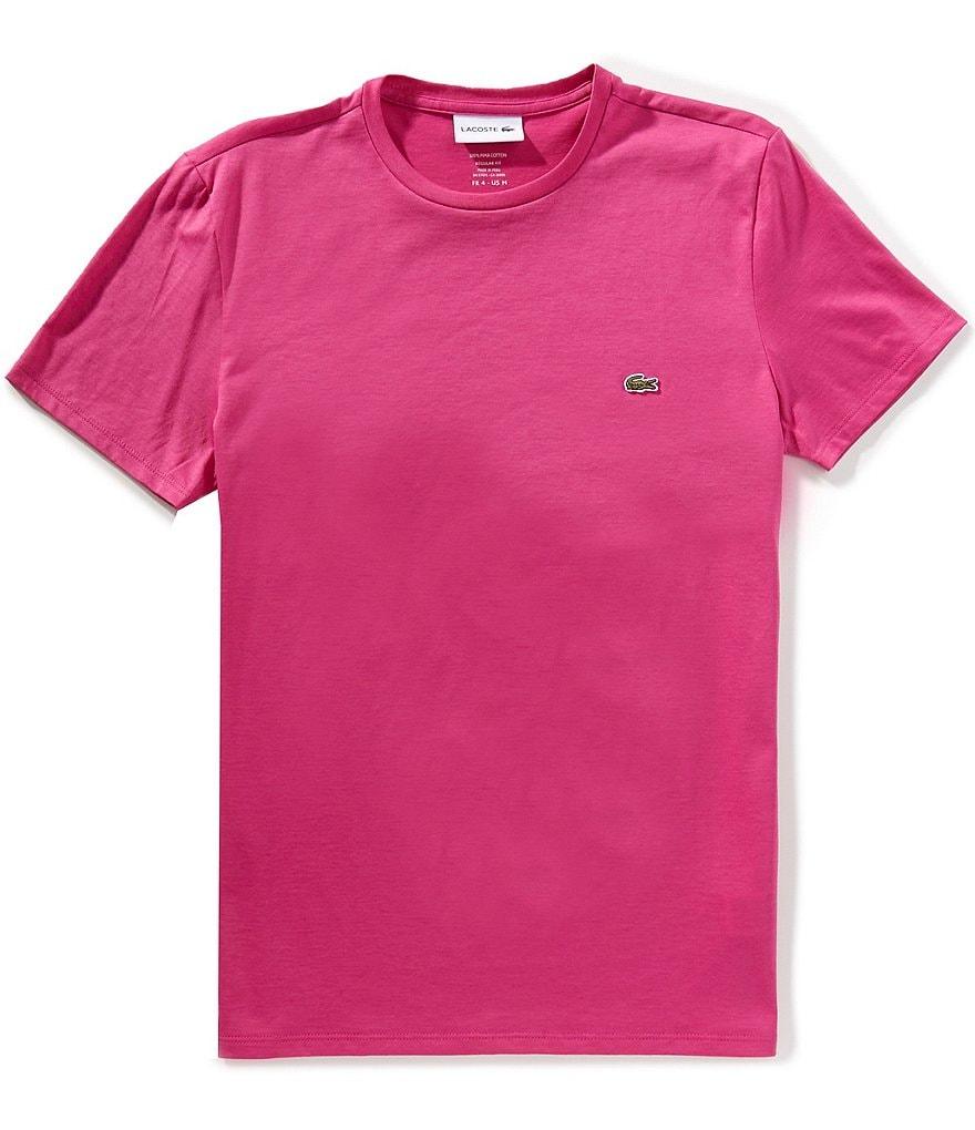 Lacoste Pima Cotton Jersey Short Sleeve T-Shirt Product Image