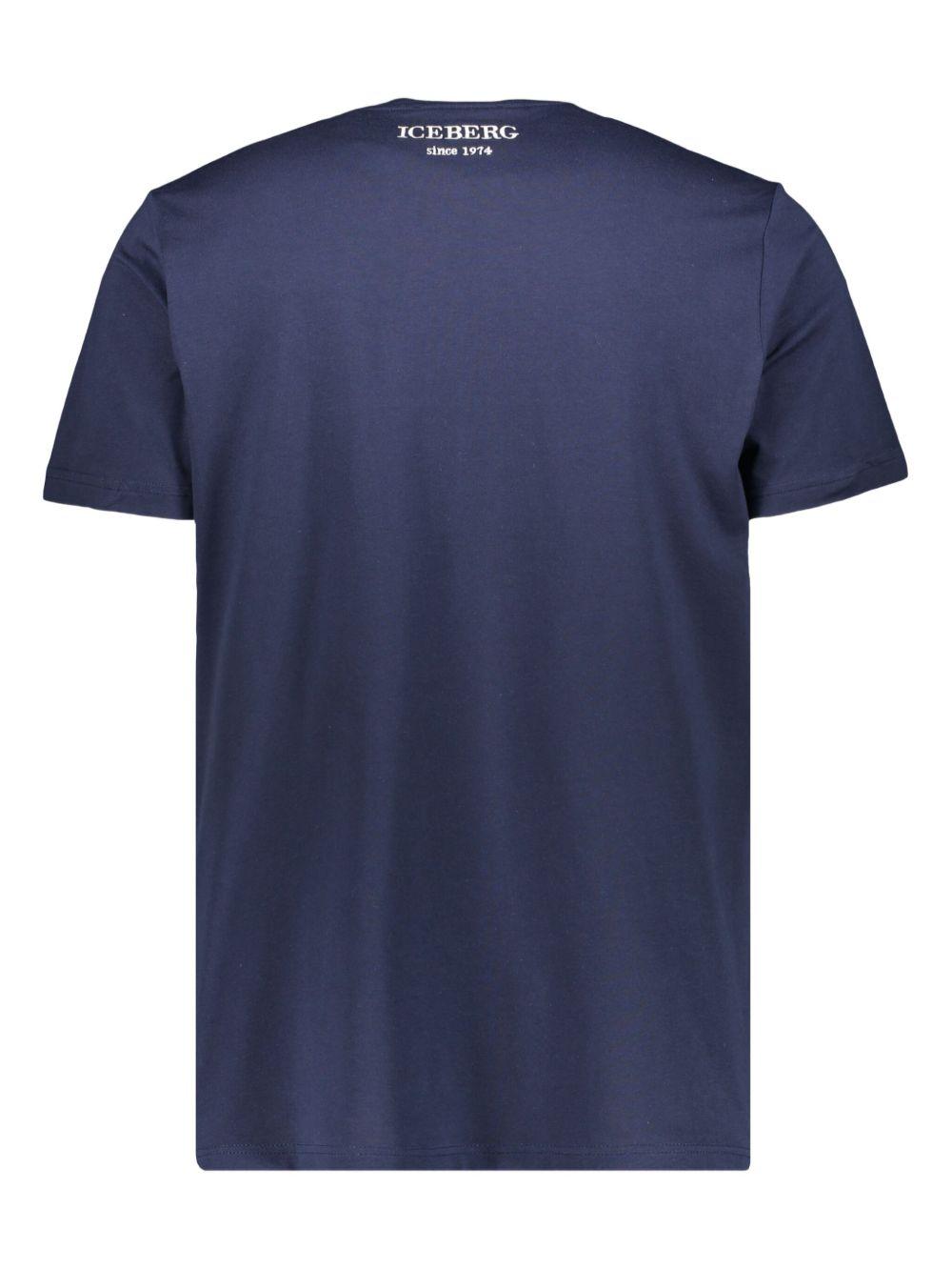 TOM FORD Black Basic Crewneck T-shirt With Tonal Stitching In Cotton Blend Man Product Image
