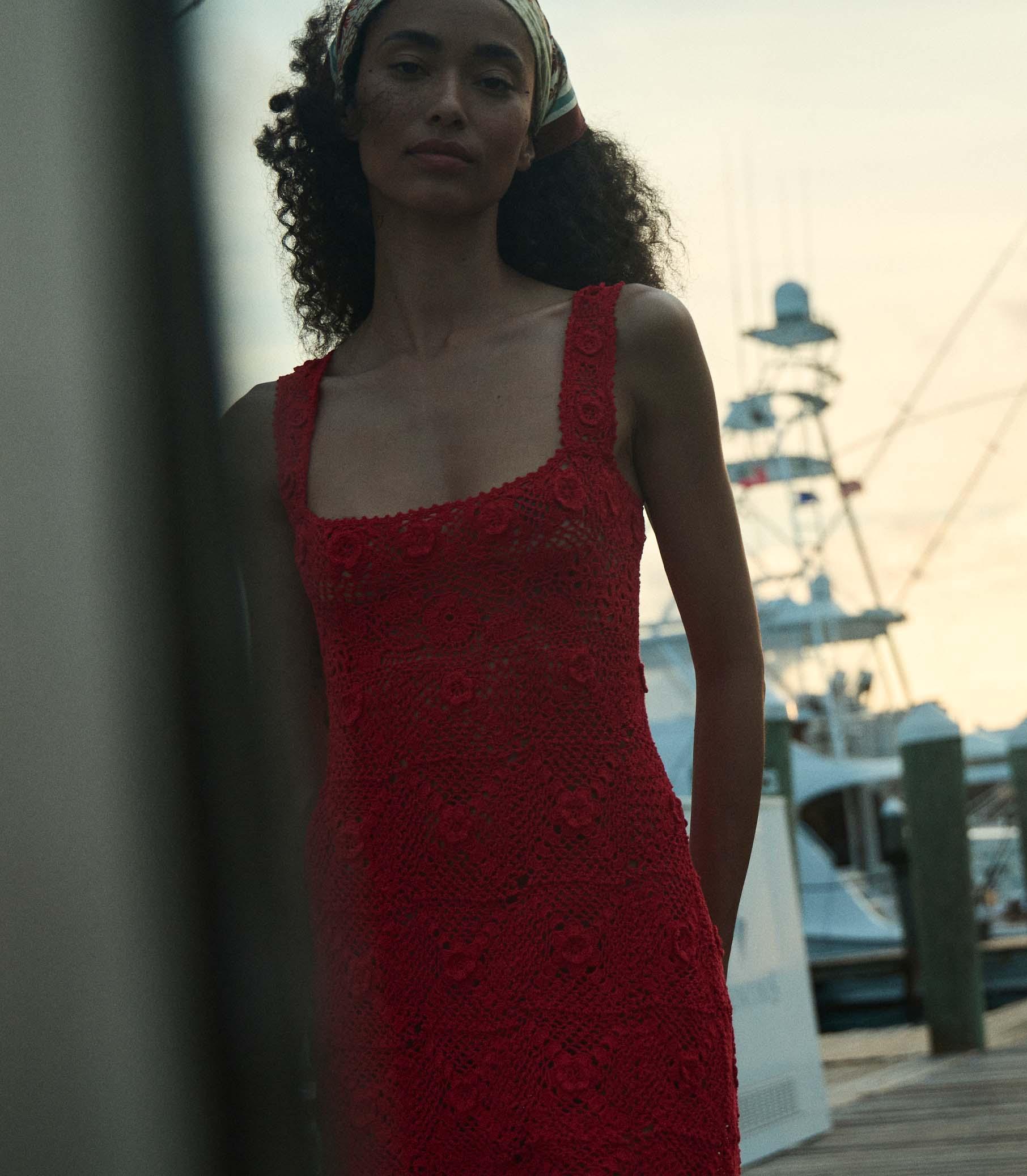 ELOISE DRESS -- RUBY Product Image