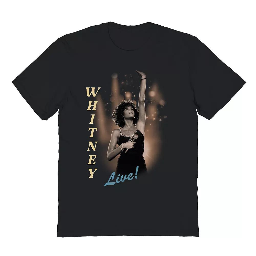 Mens Boho Whitney Houston Graphic Tee Product Image