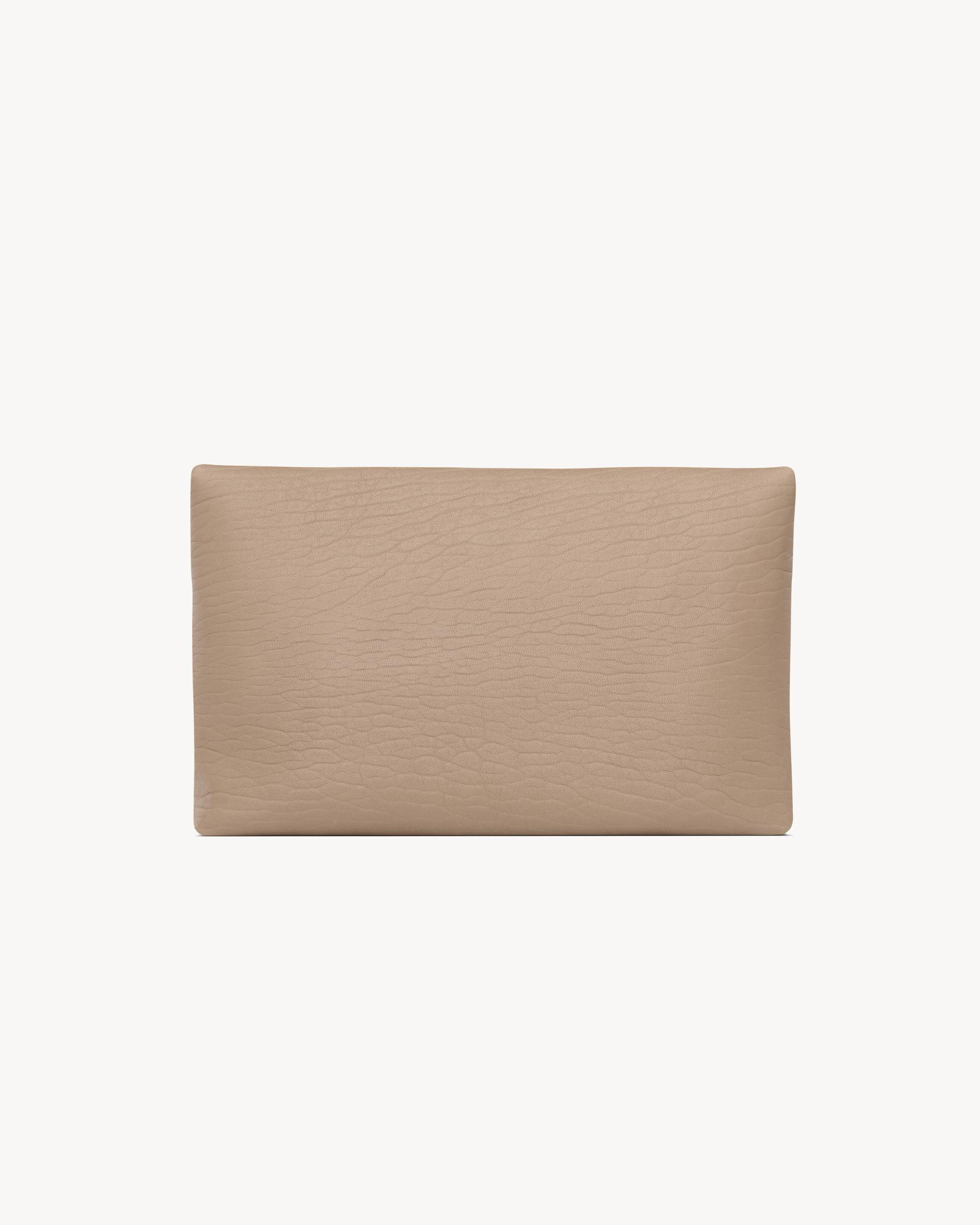 CASSANDRE large envelope pouch in lambskin Product Image