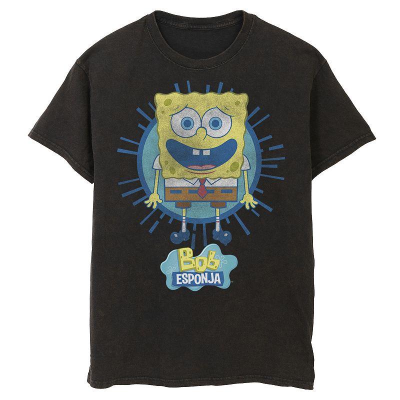 Men's Nickelodeon SpongeBob SquarePants Rays Spanish Tee,  Product Image
