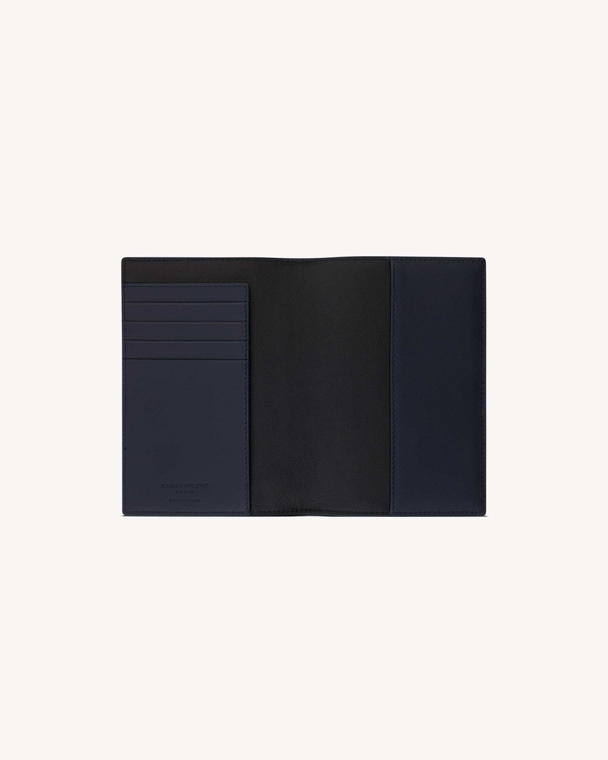 TINY CASSANDRE passport case in matte leather Product Image