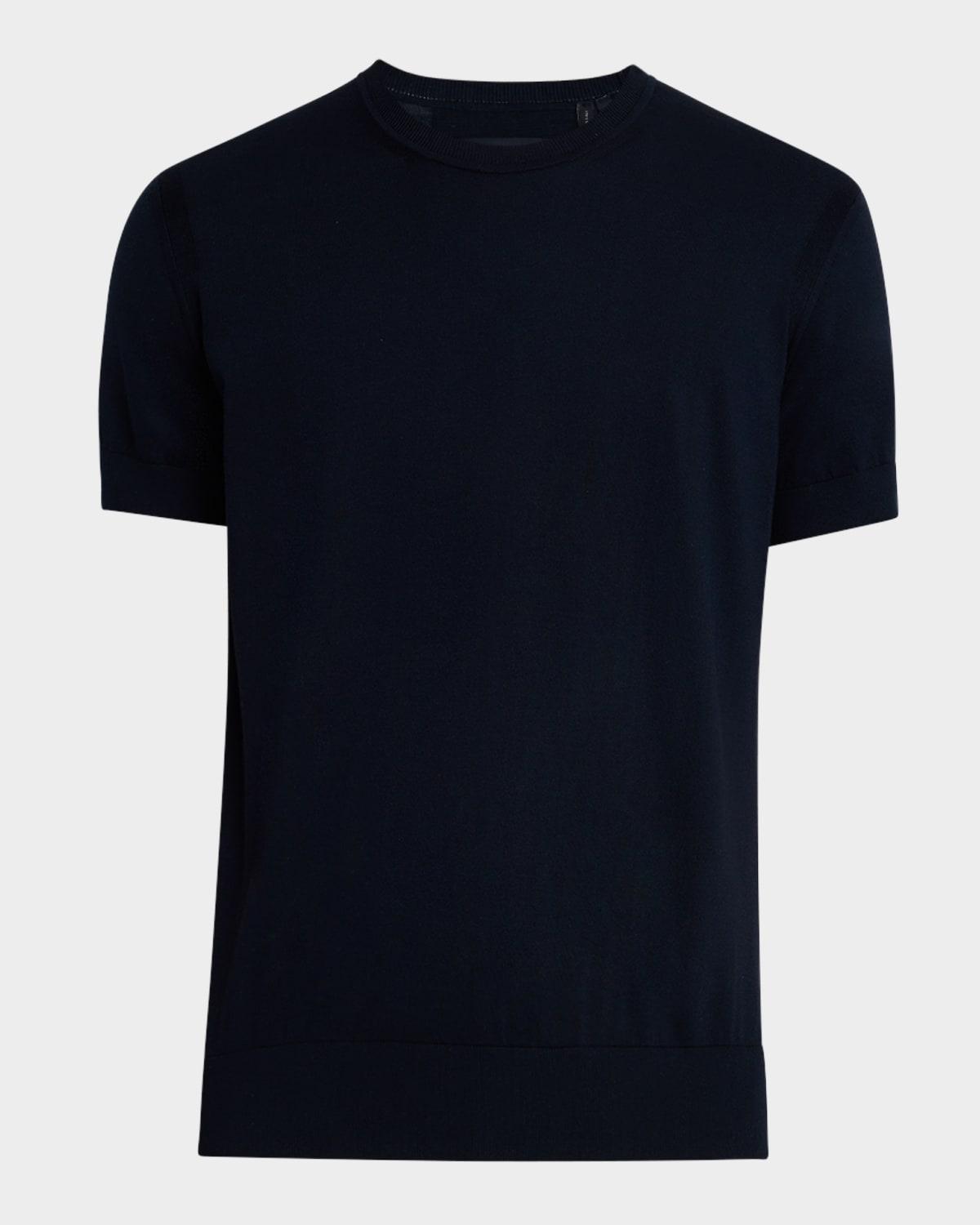 Mens Sea Island Cotton Crewneck T-Shirt Product Image