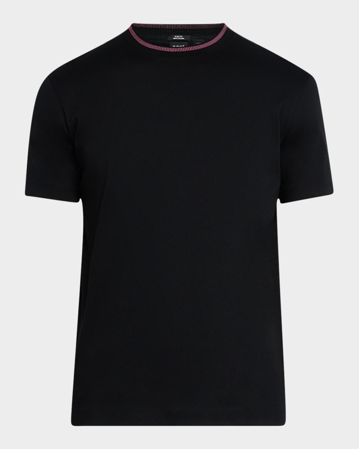 Mens Lyocell-Cotton Crewneck T-Shirt Product Image