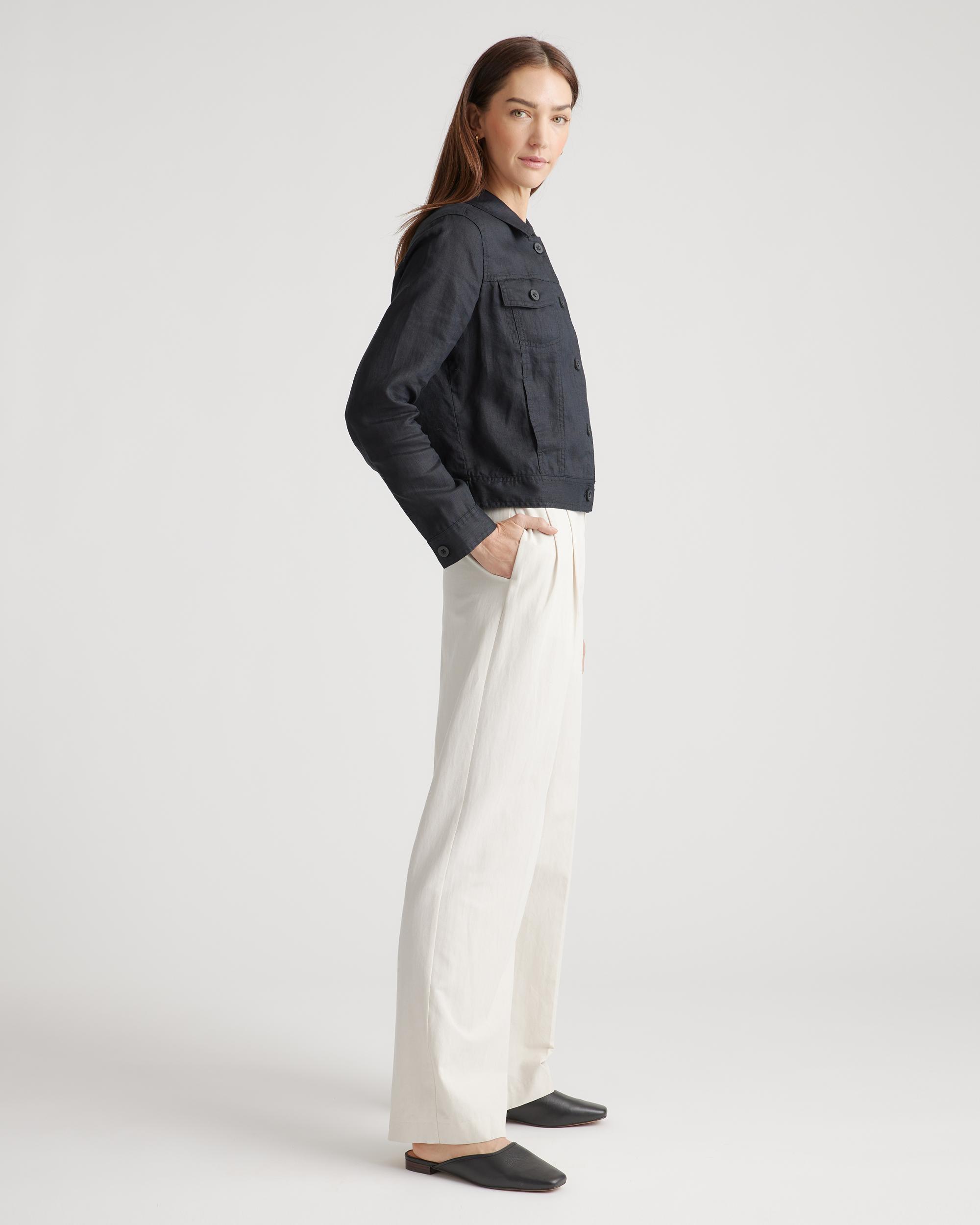 Quince | Women's 100% European Linen Jacket Product Image