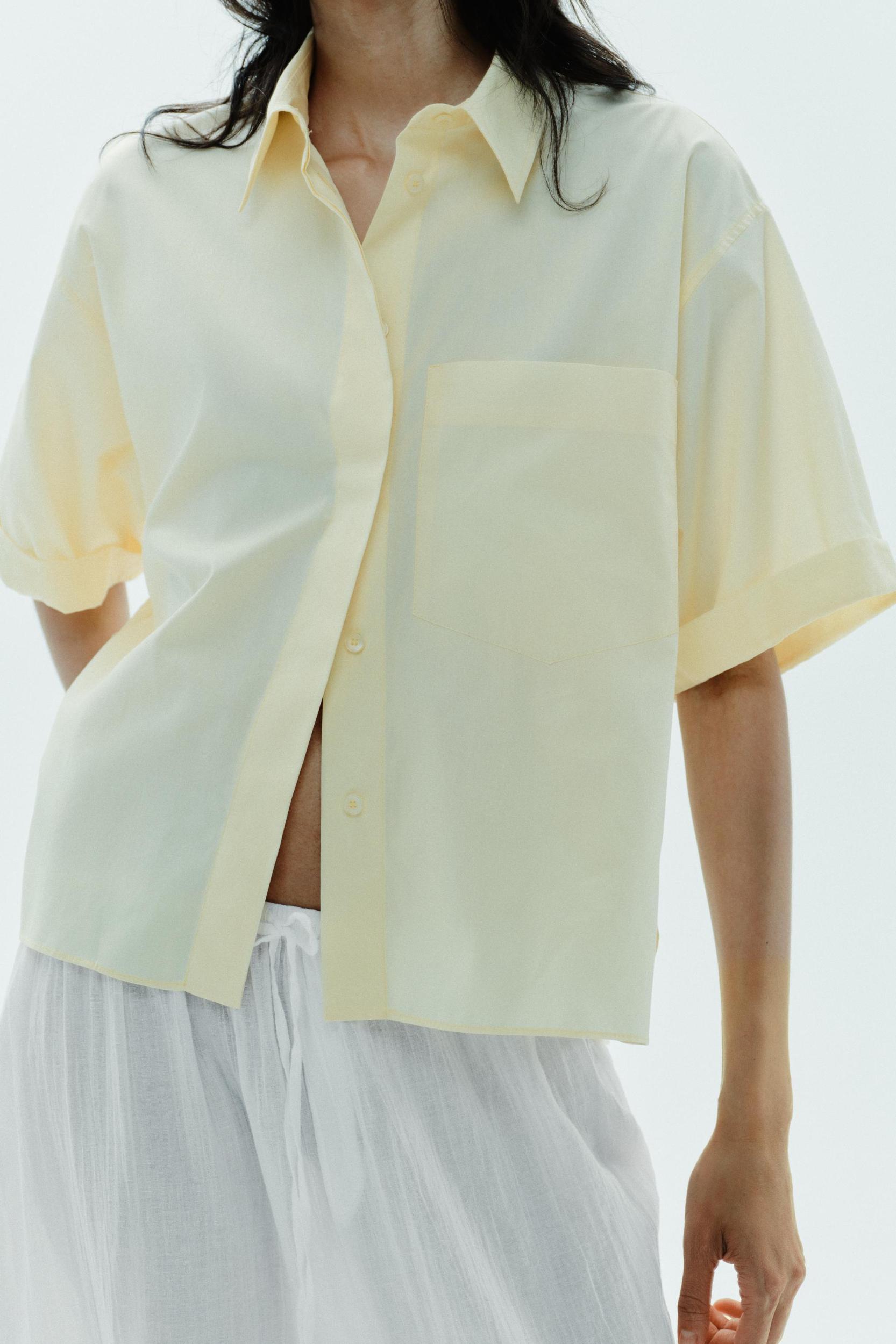 POPLIN POCKET SHIRT Product Image