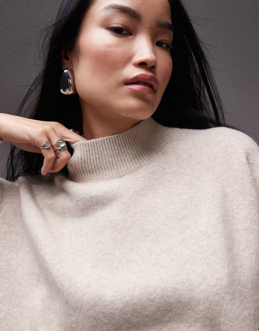 & Other Stories mock neck sweater Product Image