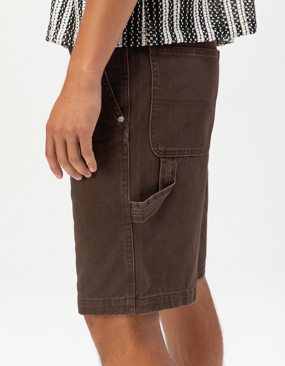 RSQ Mens Loose Twill Carpenter Shorts - CHOCOLATE Product Image