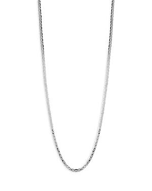 Milanesi And Co Sterling Silver 3mm Mariner Link Chain Necklace, 24 Product Image