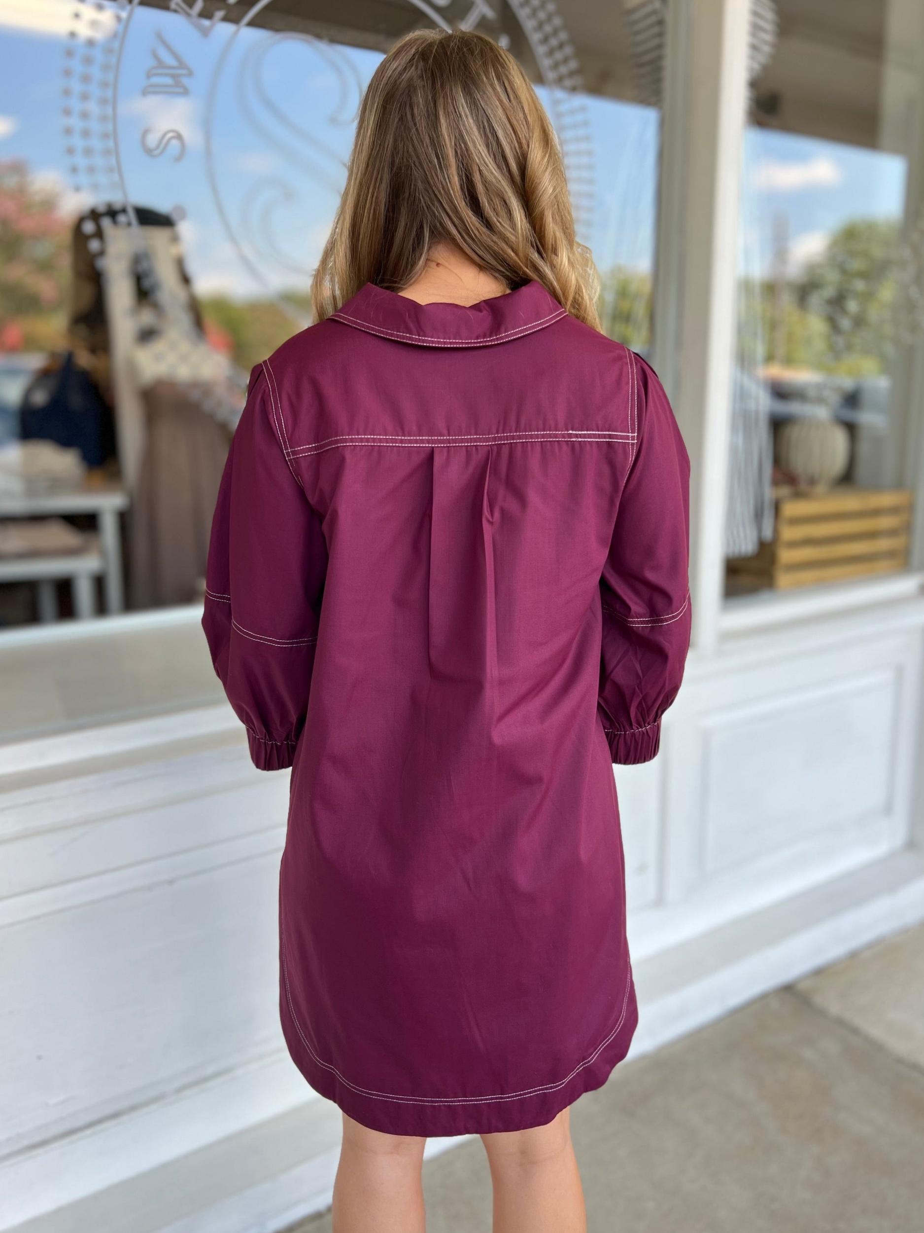 Leilani V-Neck Mini Dress Product Image