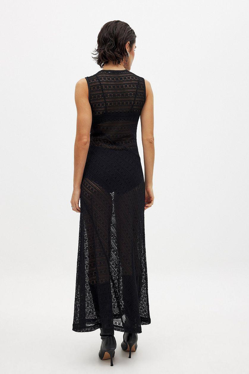 Floral Lace Midi Dress Product Image