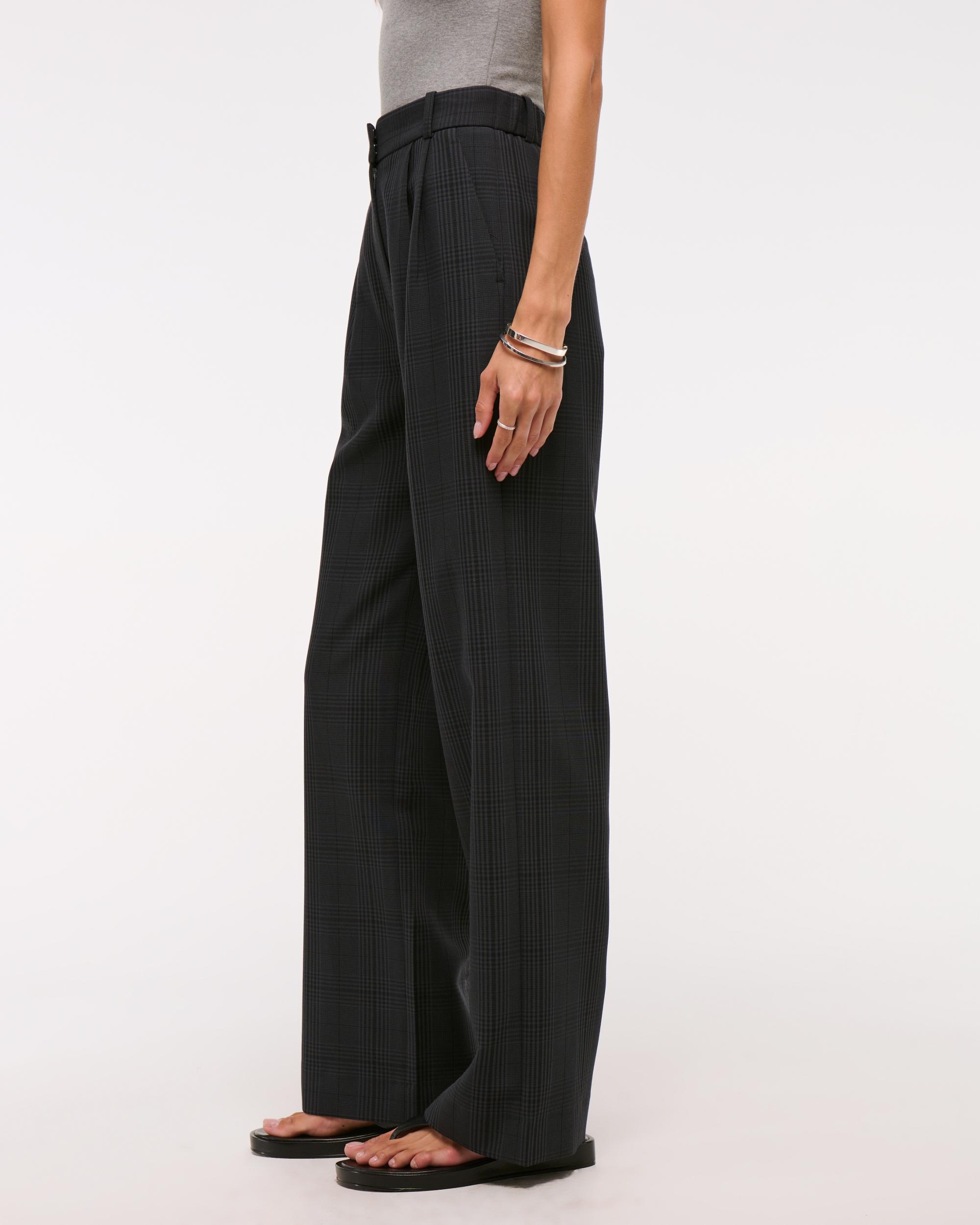 A&F Sloane Tailored Wide Leg Pant Product Image
