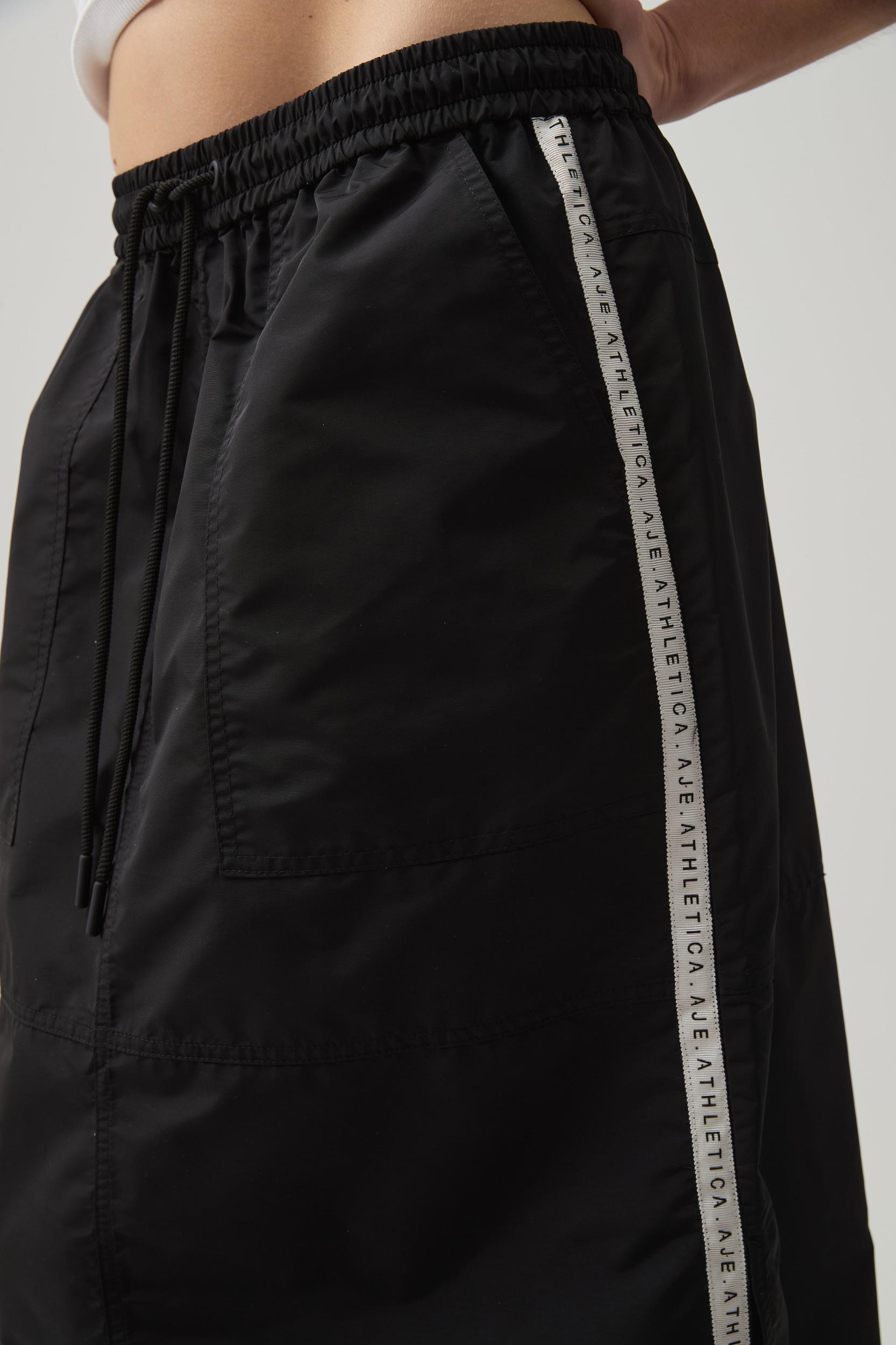 Logo Tape Spray Midi Skirt 647 Product Image