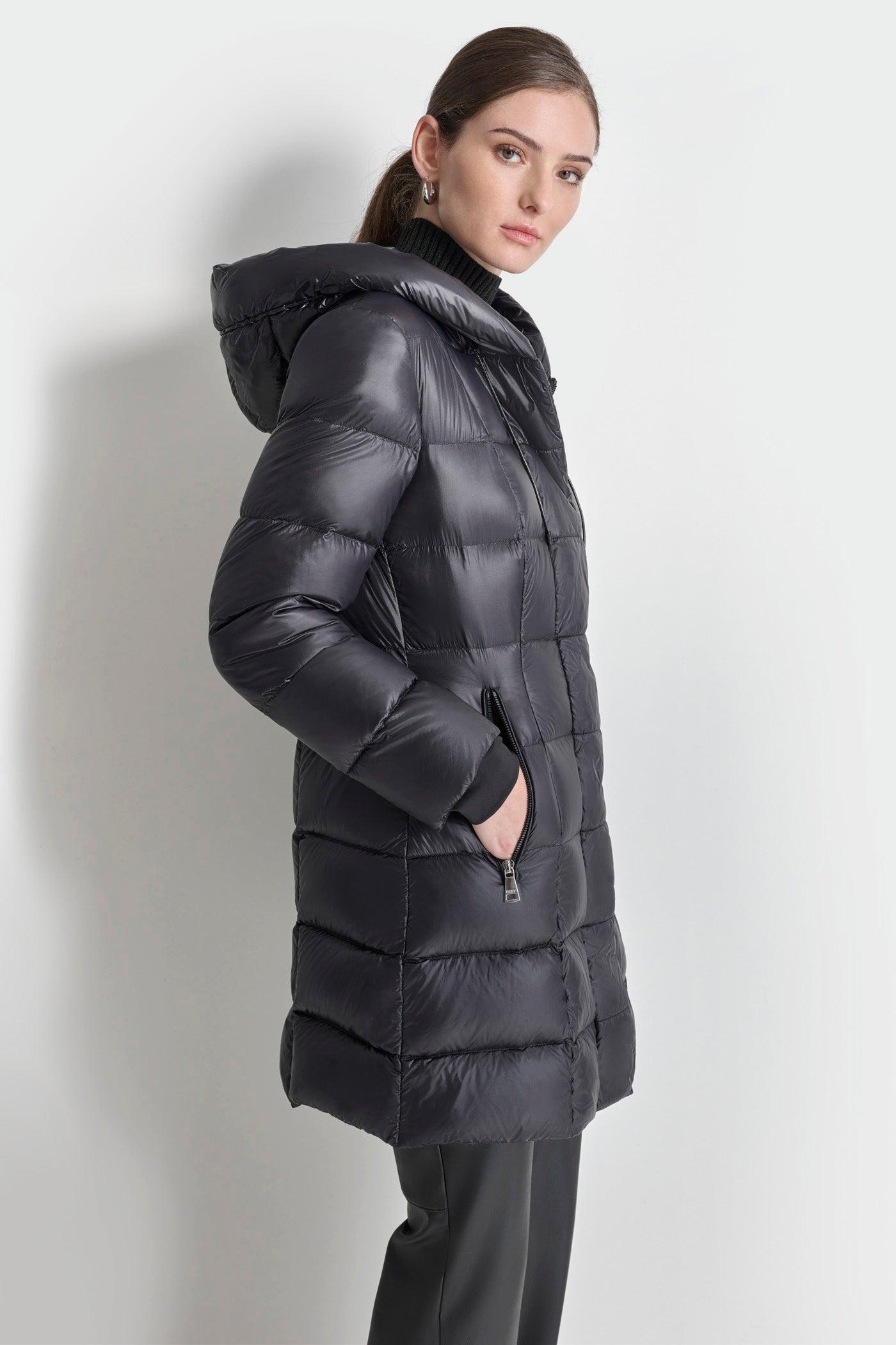 DOWN FILLED LONG PUFFER Product Image