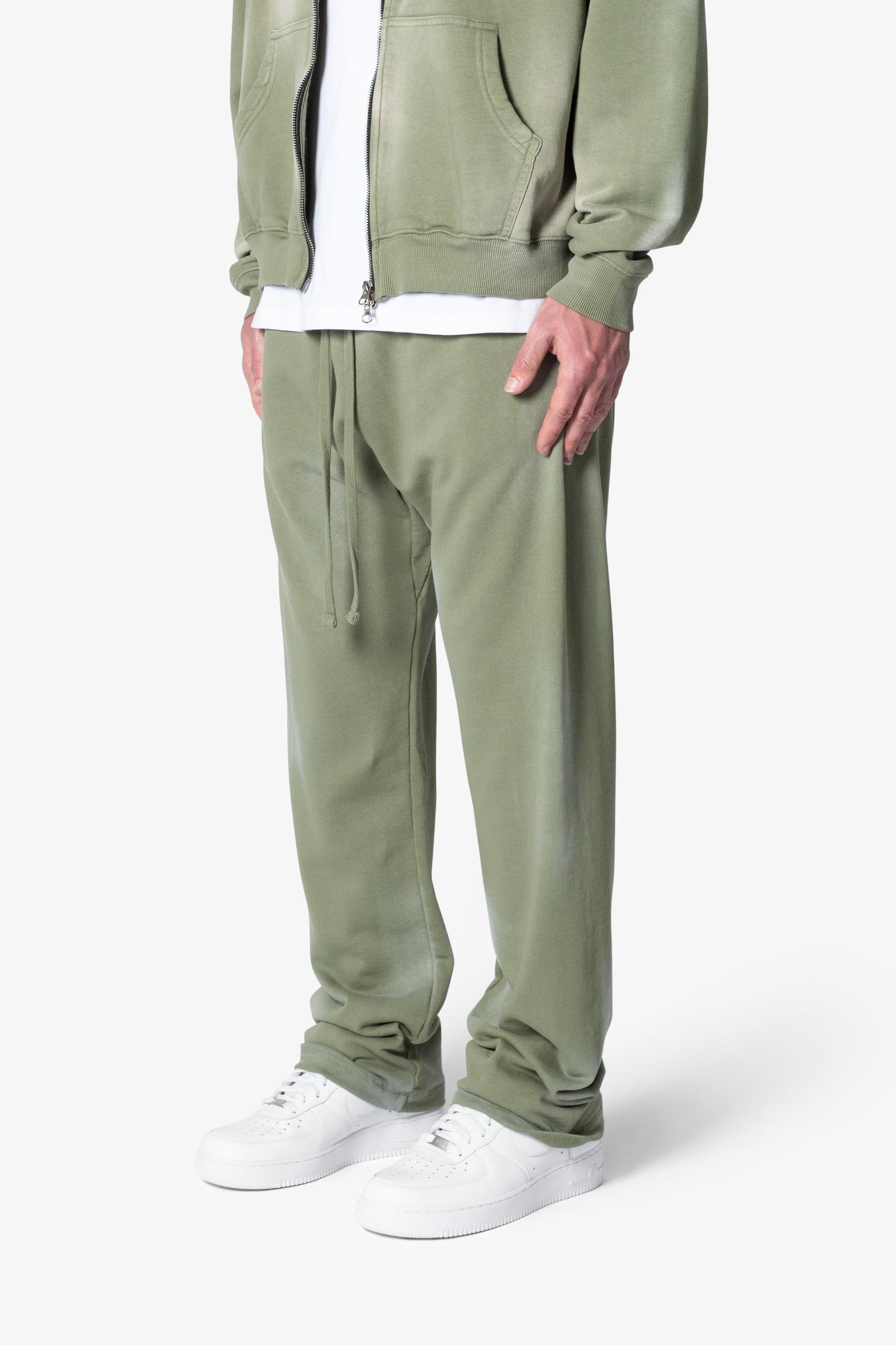 Faded Relaxed Every Day Sweatpants - Washed Olive Product Image