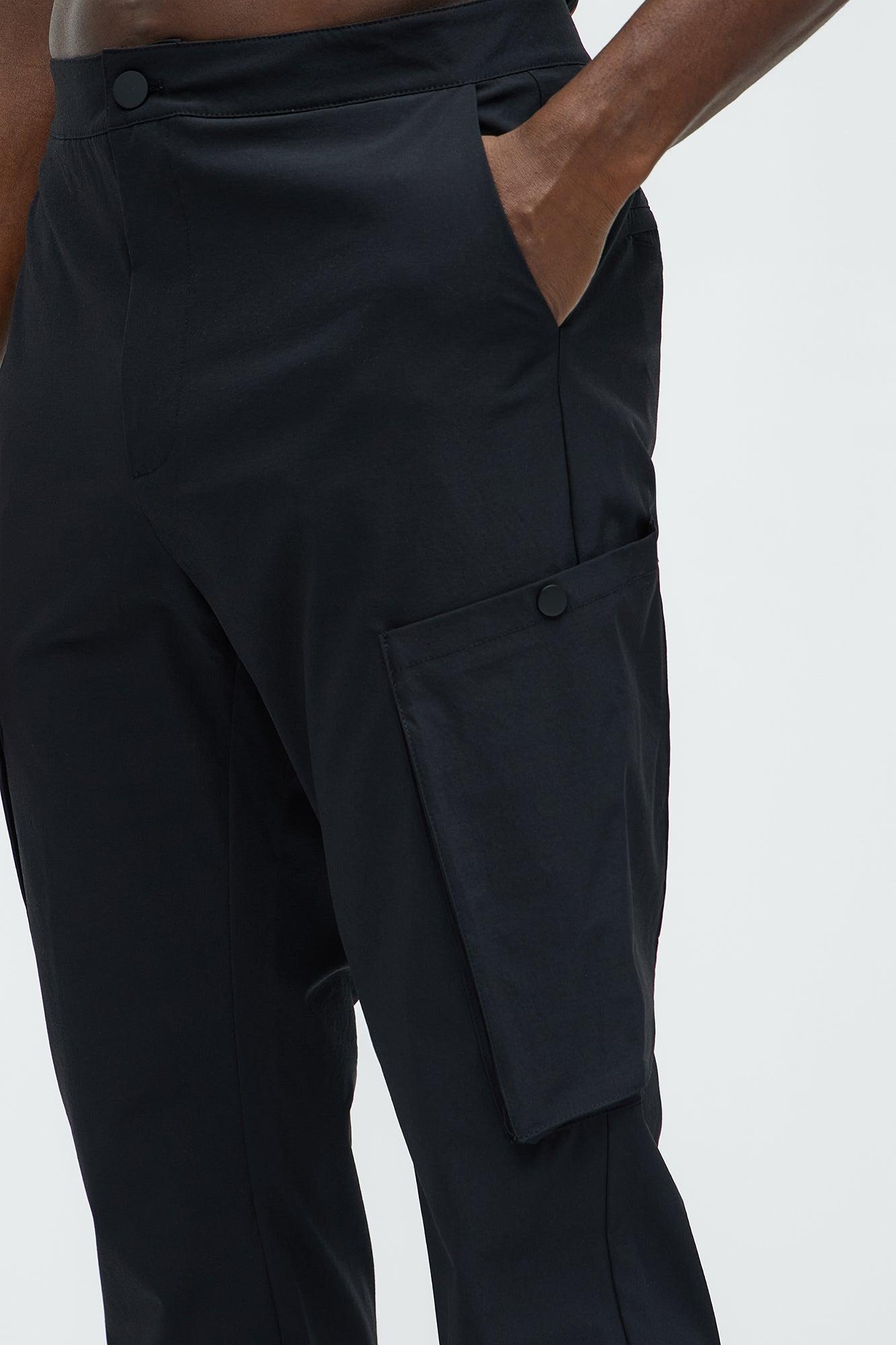 Easy Tech Slim Flare Pants - Black Product Image