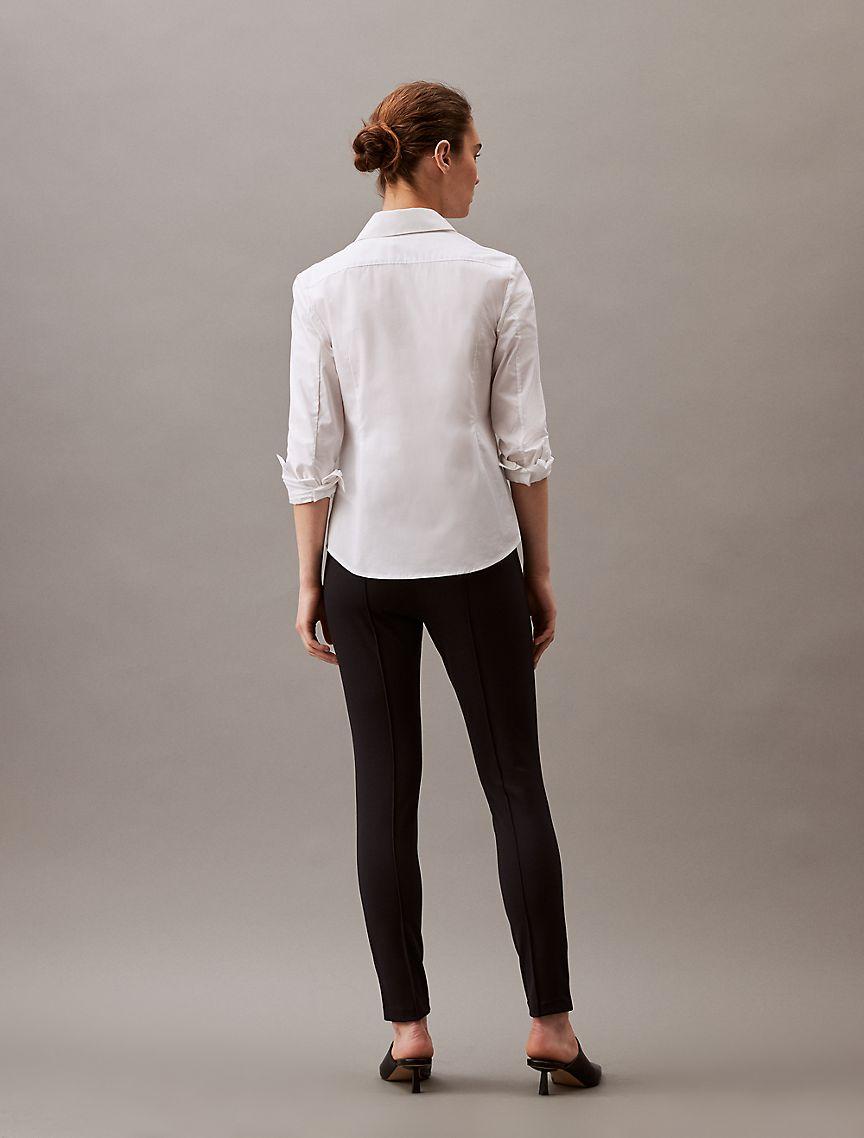 Ponte Skinny Fit Pants Product Image