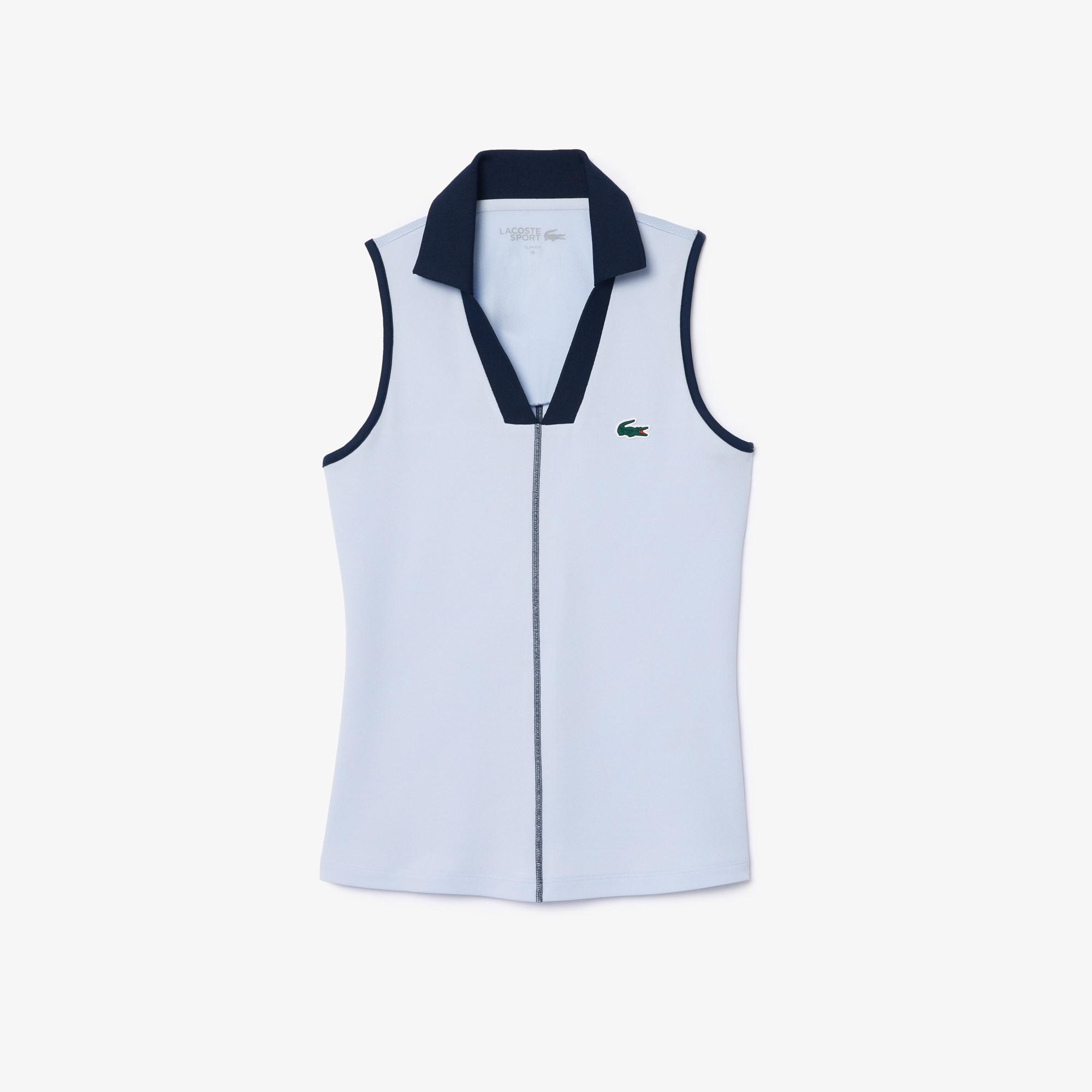 Women's Slim Fit Ultra Dry Sleeveless Tennis Polo Product Image