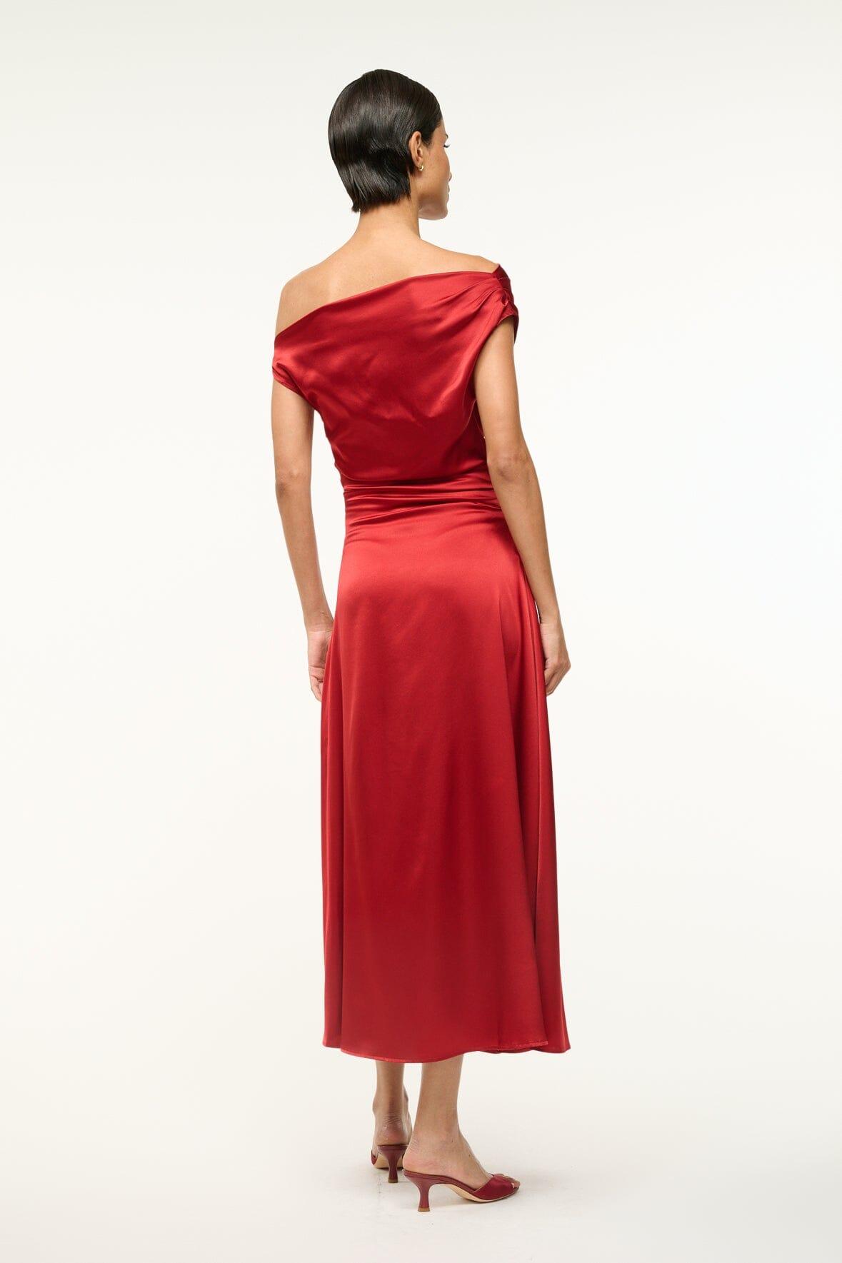 PHARE SILK DRESS | ROUGE Product Image