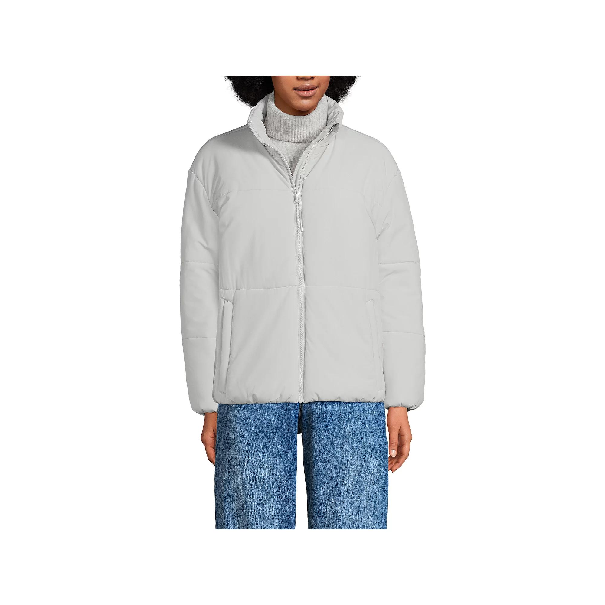 Women's Lands' End Insulated Mockneck Commuter Jacket,  Product Image