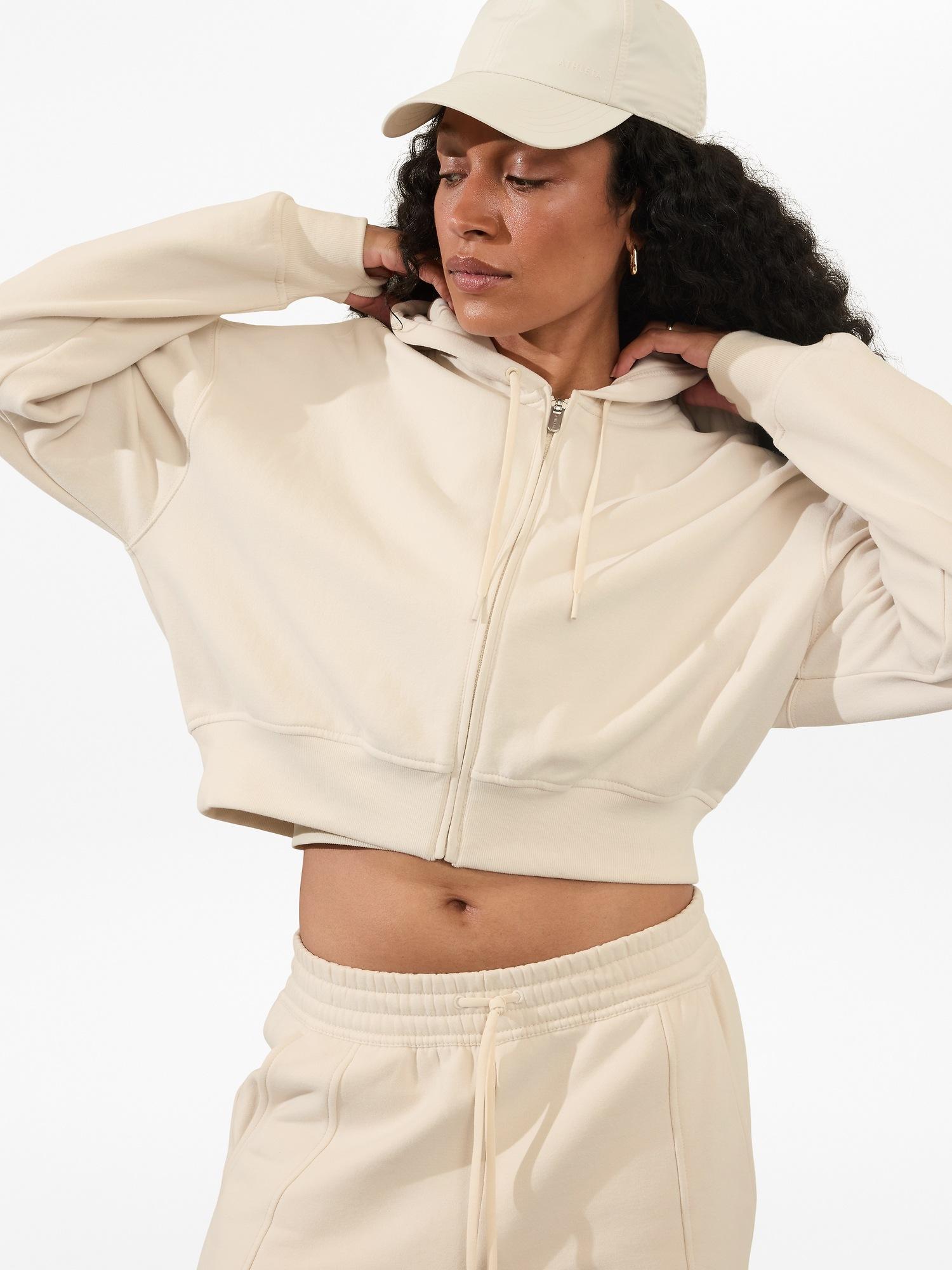 Forever Fleece Crop Full Zip Product Image