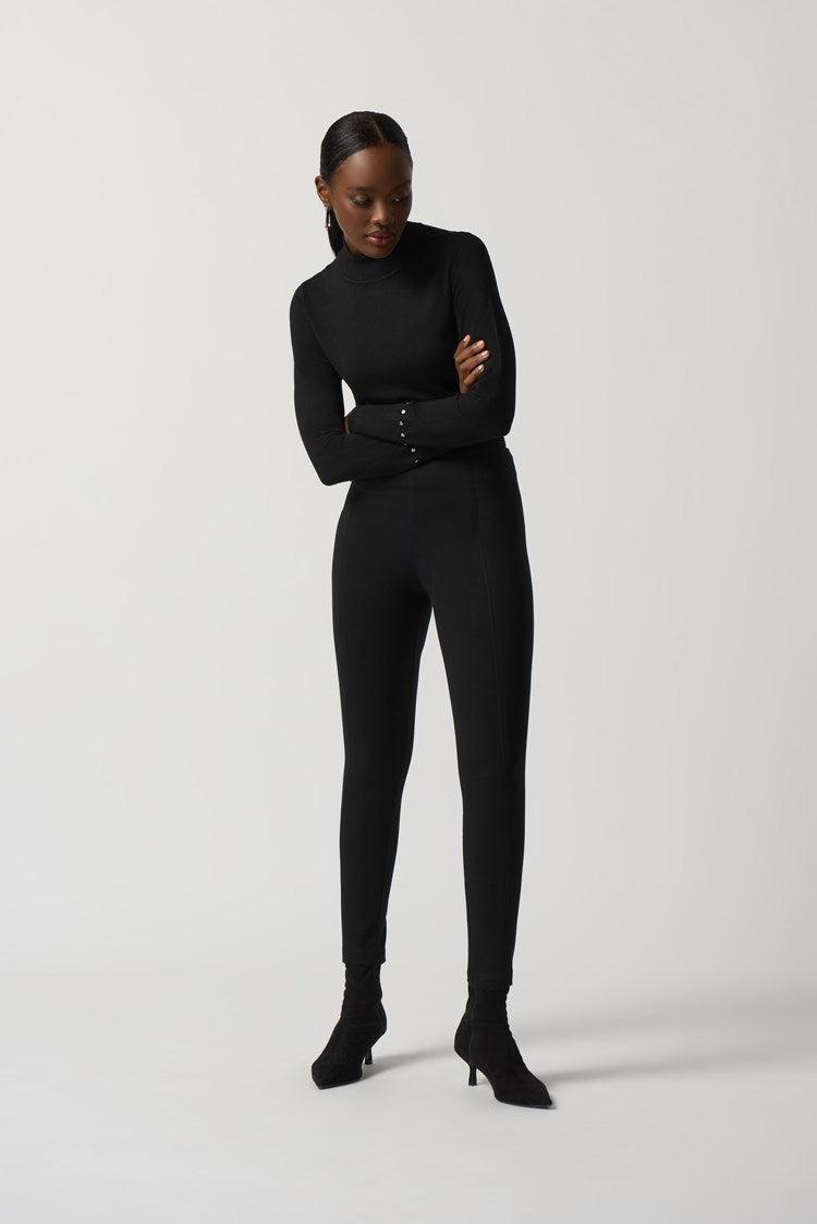 Mock Neck Sweater - Black Product Image
