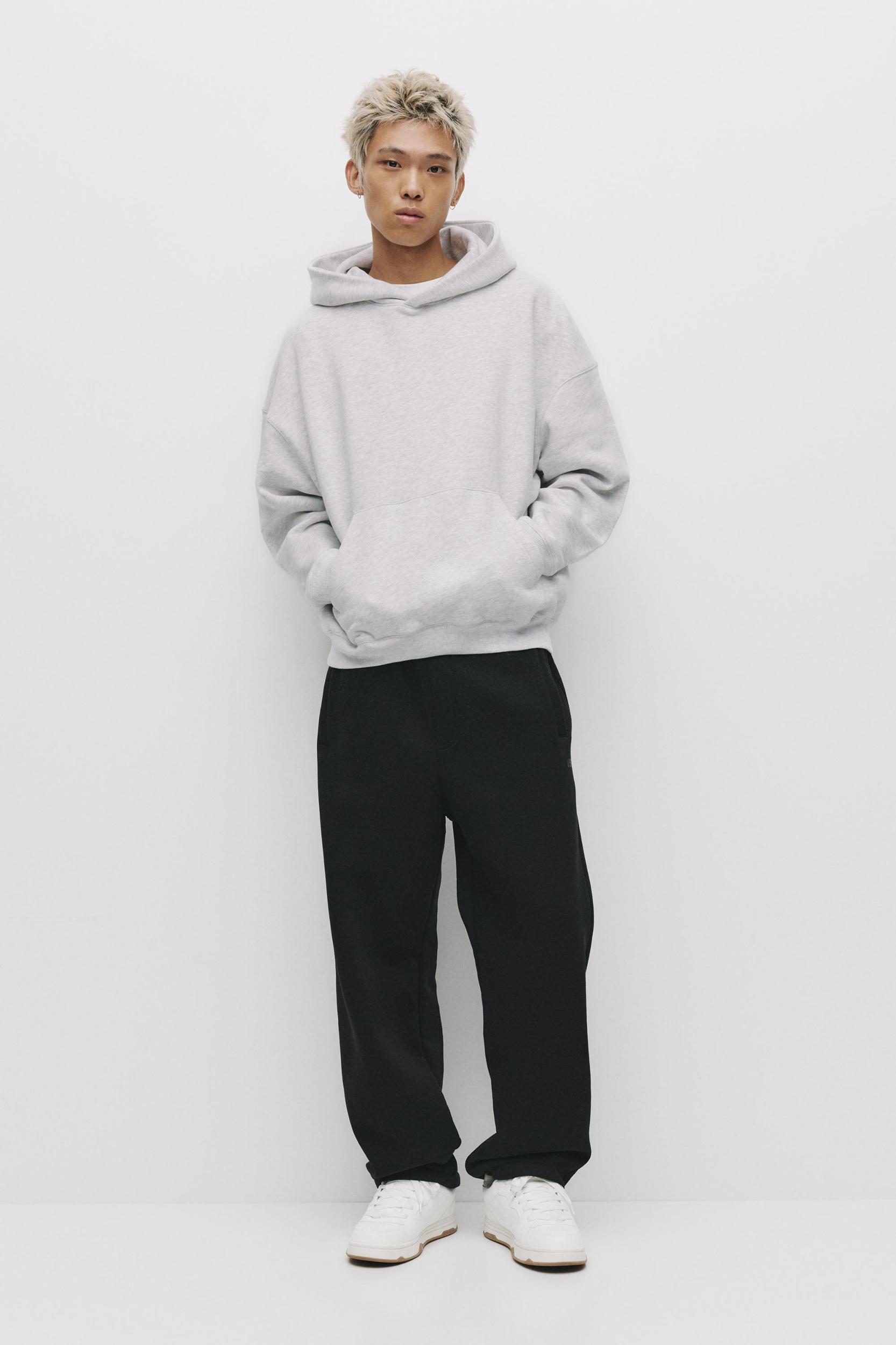 Boxy hooded sweatshirt Product Image