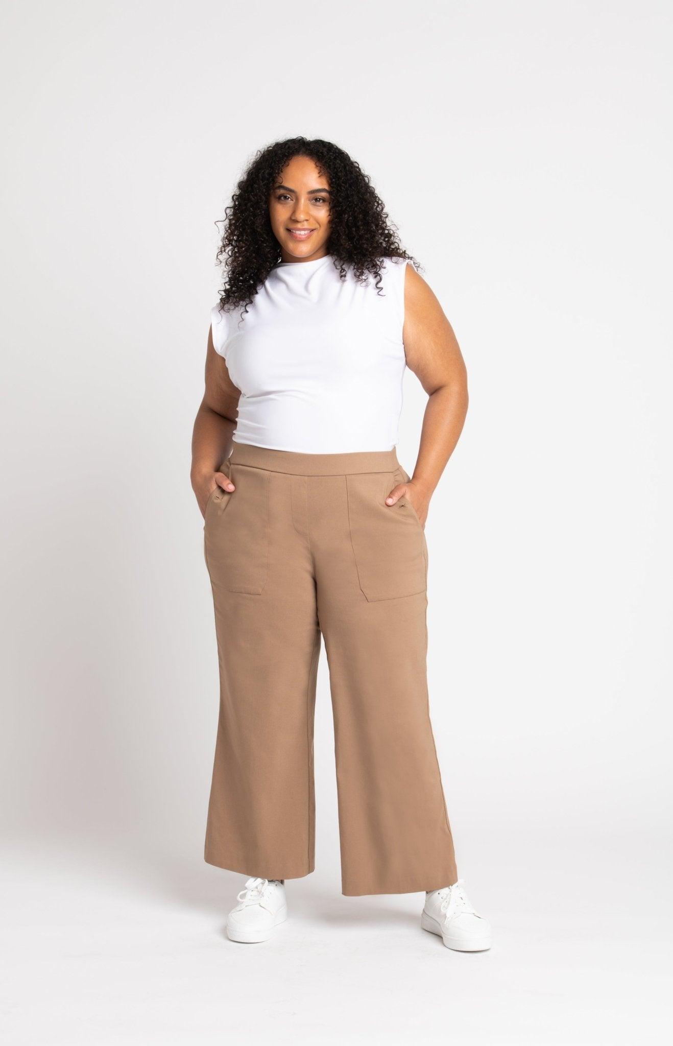 Roz & Ali™ - Liv Superstretch Sailor Pants - Plus Product Image