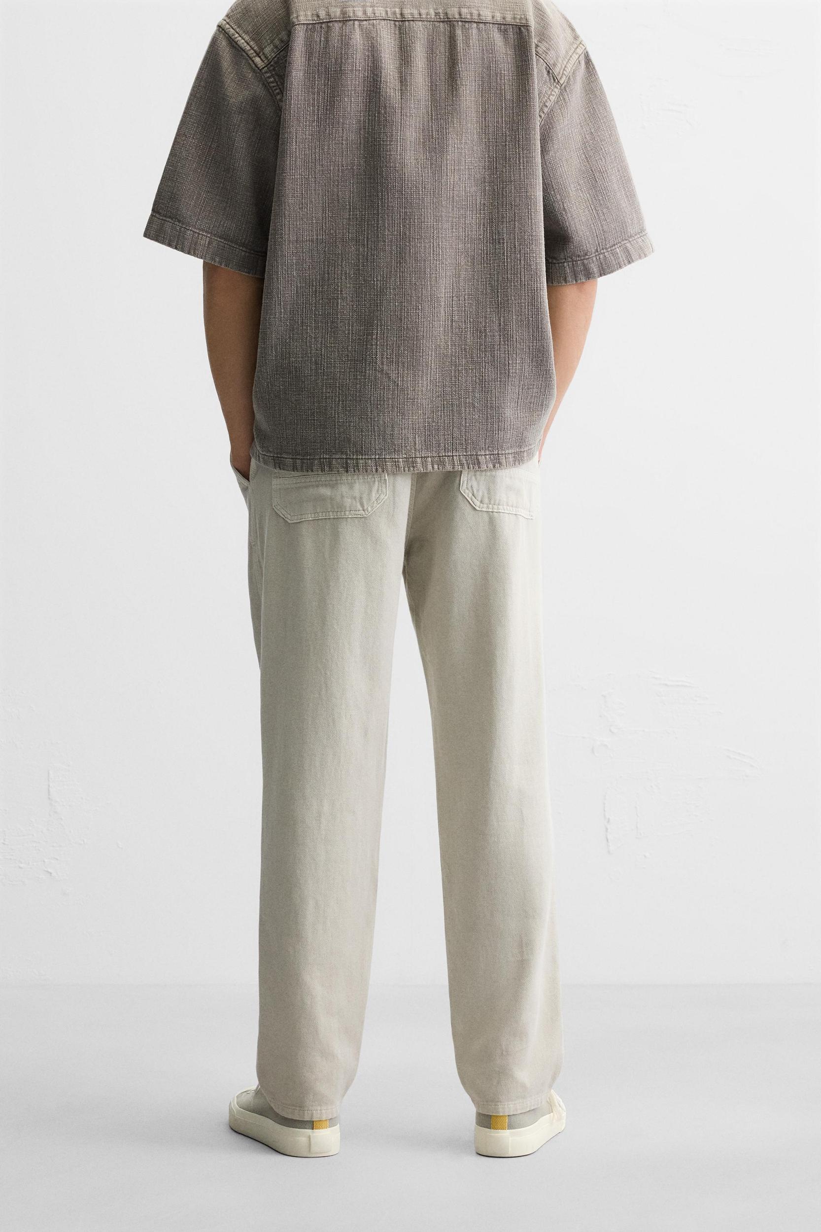 COTTON - LINEN PANTS Product Image