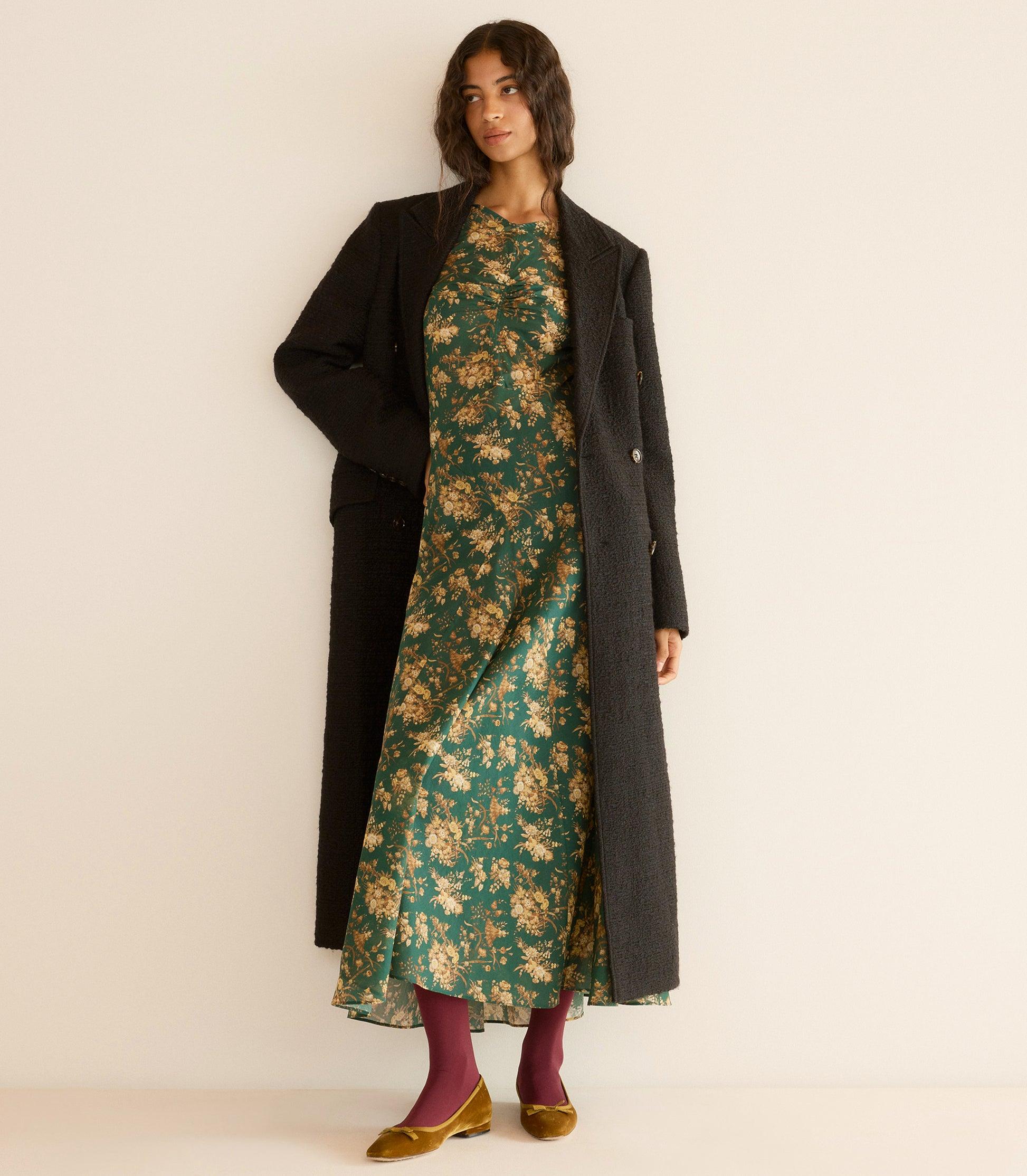 WILHELMINA COAT -- BLACK Product Image