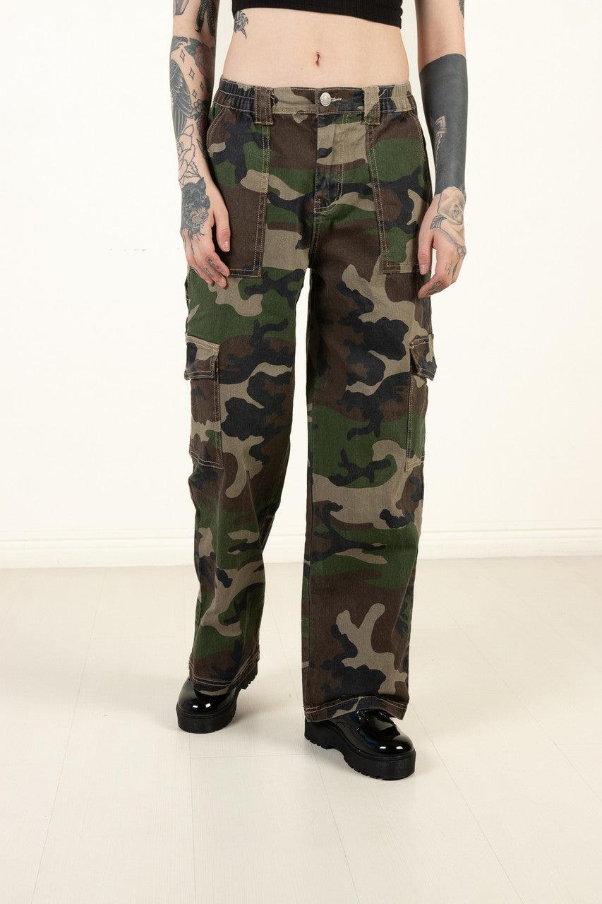 Camo Cargo Skater Jeans Product Image