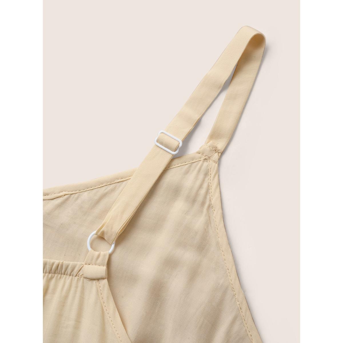 Plus Size Sequin Patchwork Adjustable Straps Cami Top Women Champagne Cocktail Tiered Party Tank Tops Camis BloomChic 14-16/1X Product Image