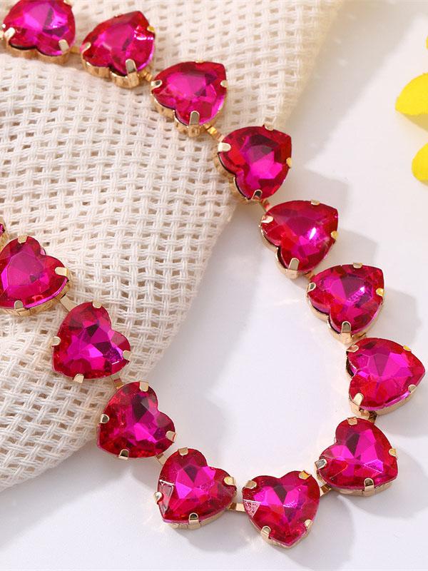 Chains Rhine Stones Necklaces Accessories Product Image