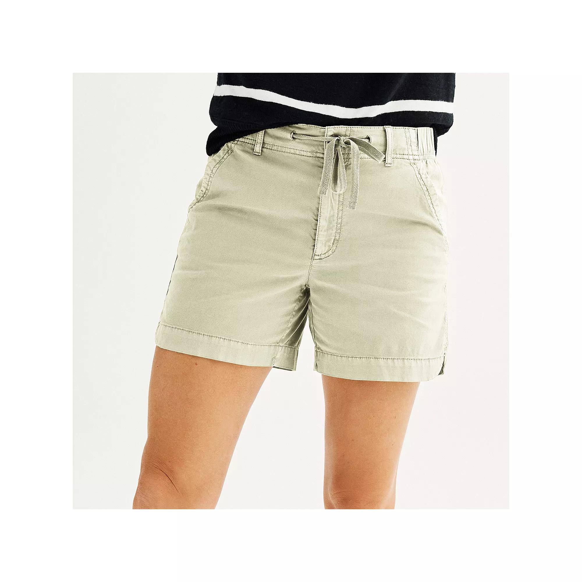 Women's Sonoma Goods For Life® Utility Shorts, Size: XL, Lanie Beige Product Image