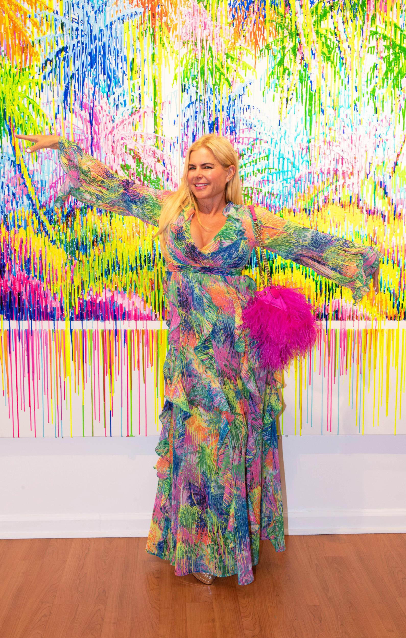 Jenny Ruffle Maxi Dress ~ Everhart Palms Product Image