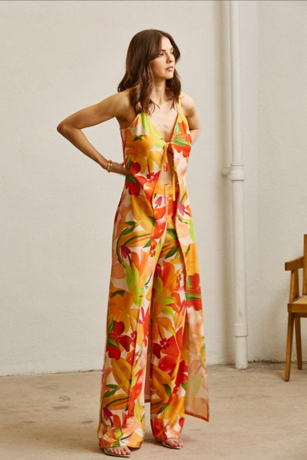 Floral Pants Set Product Image