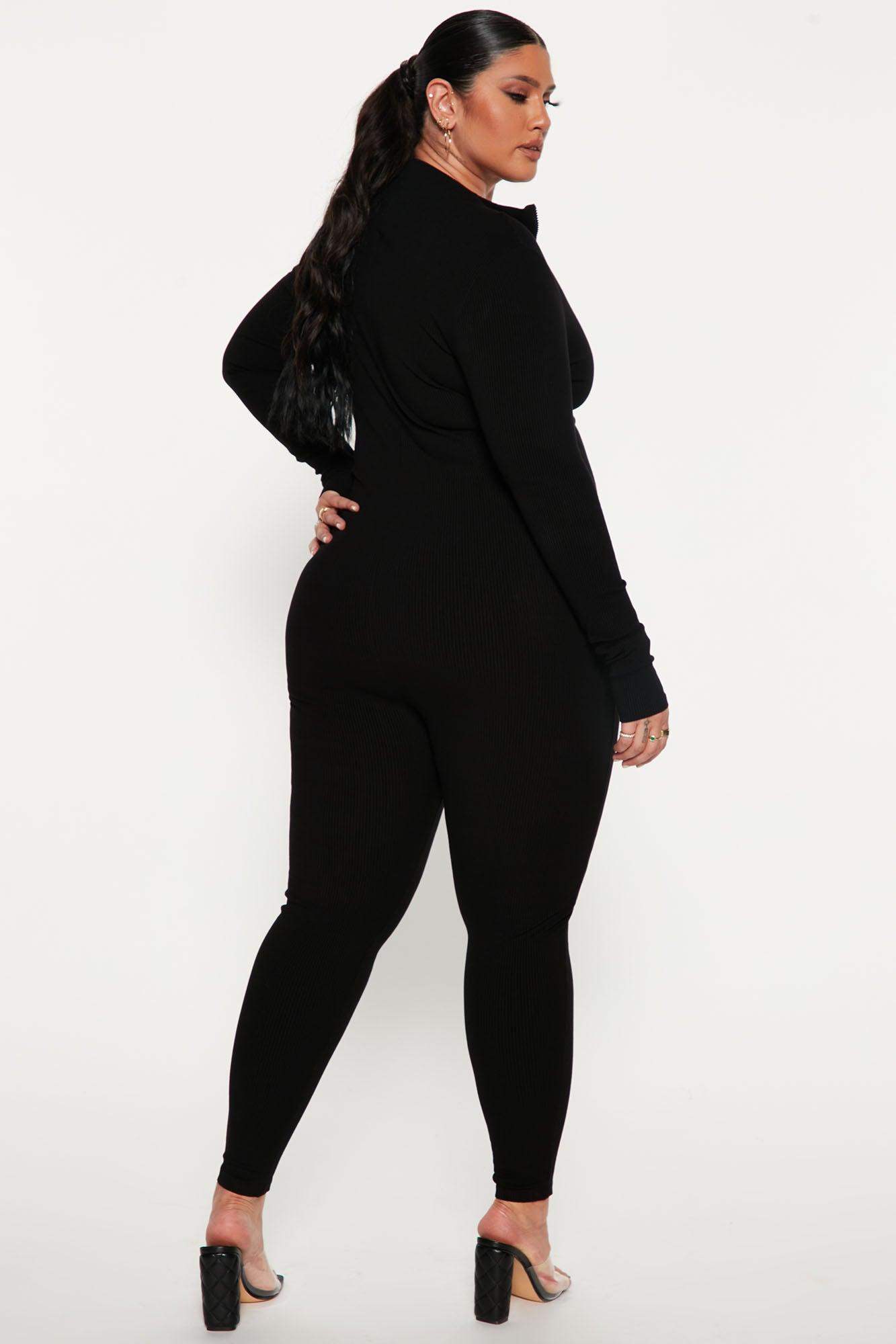 Sabrina Snatched Jumpsuit - Black Product Image