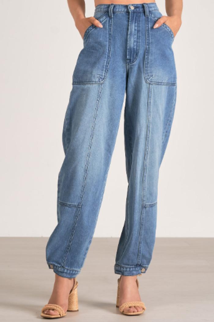DENIM JOGGERS Product Image