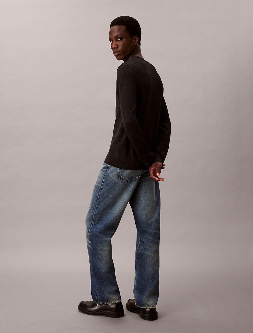 Extra Fine Merino Blend Crewneck Sweater Product Image