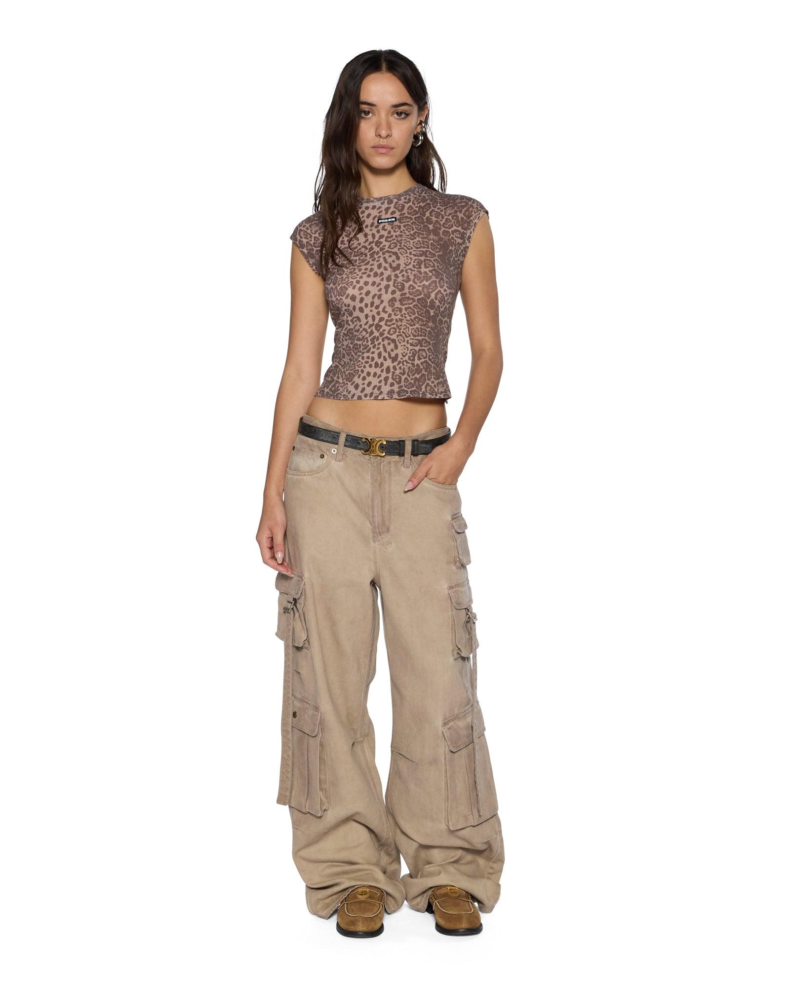 STAPLE SS TEE LEOPARD Female Product Image