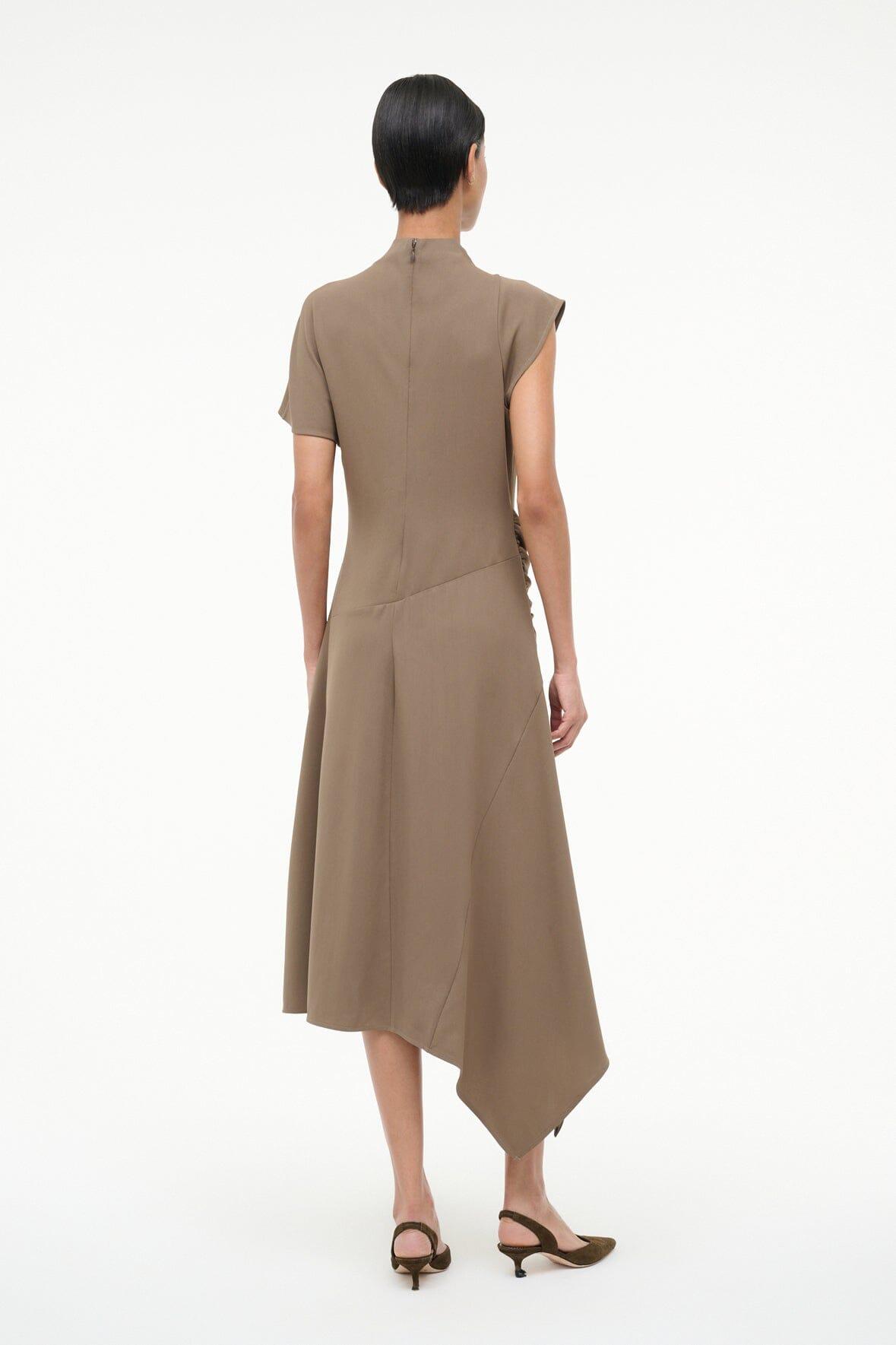 DAVINA DRESS | TRUFFLE Product Image