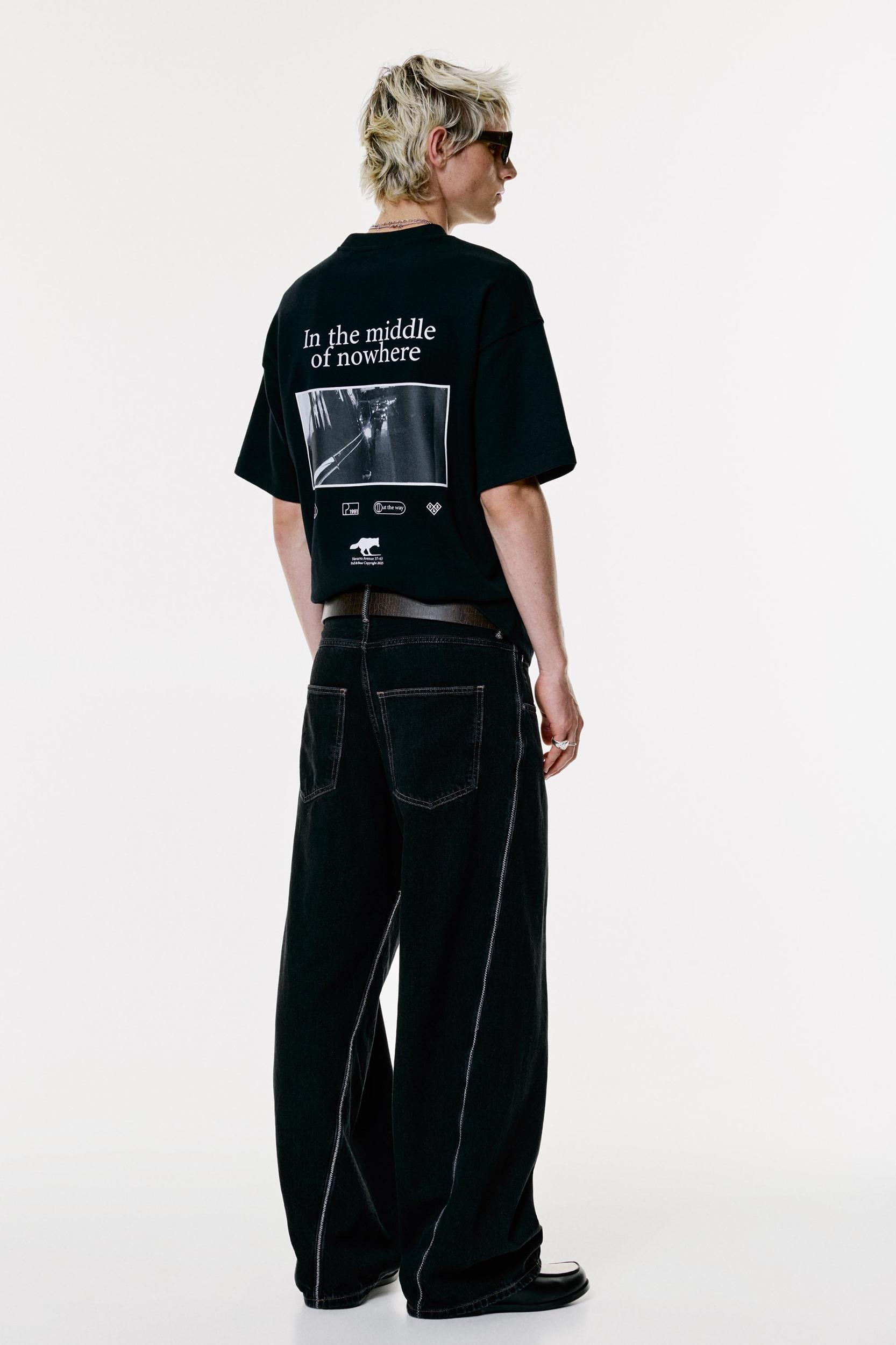 Boxy short sleeve sweatshirt Product Image