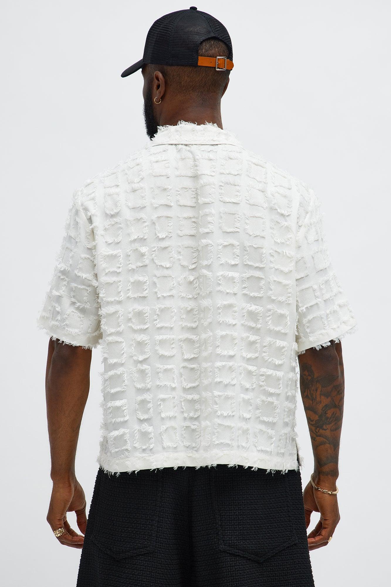 Window Shopping Boxy Shirt - Off White Male Product Image