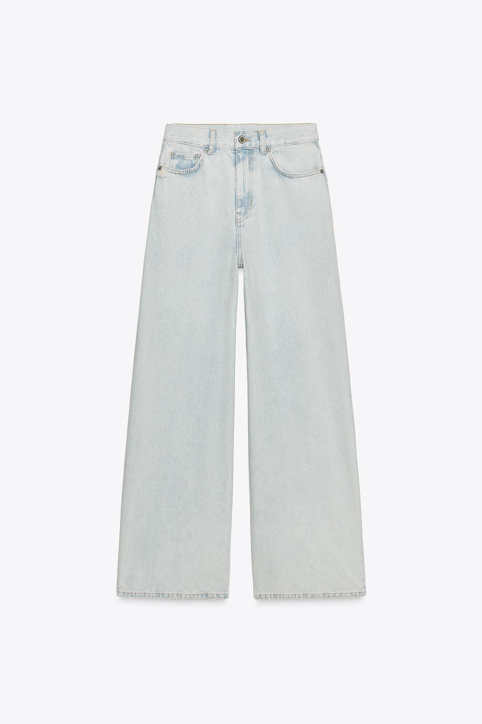 ZW COLLECTION HIGH WAIST PALAZZO JEANS Product Image