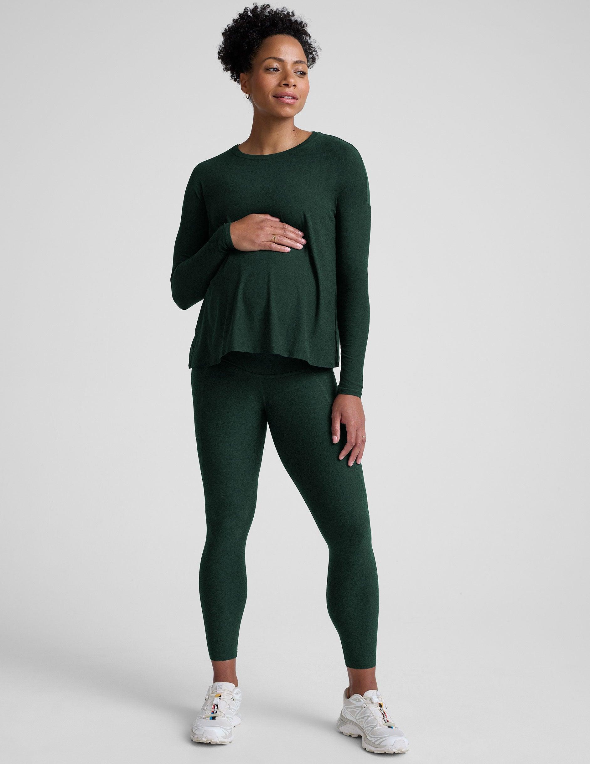 Featherweight Feels Like Home Long Sleeve Maternity Top Product Image