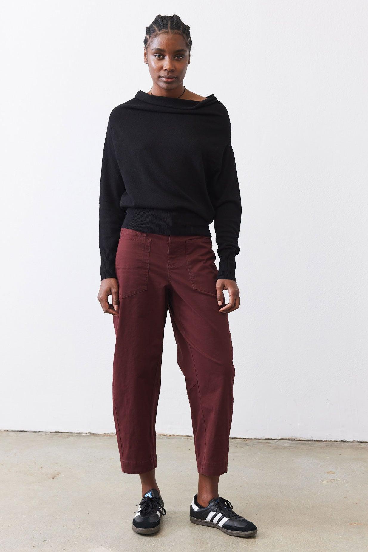 The Slouchy Soft Twill Pants Product Image