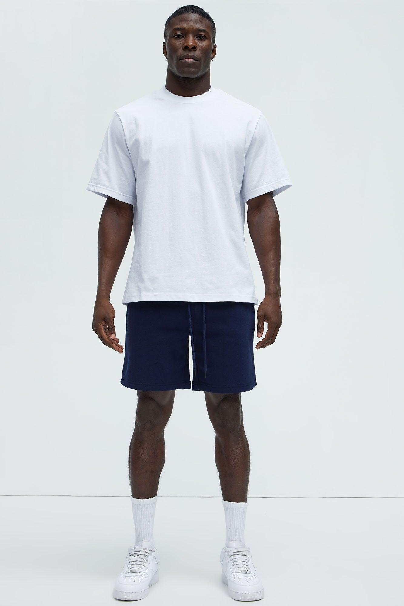 Tyson Sweatshort - Navy Product Image