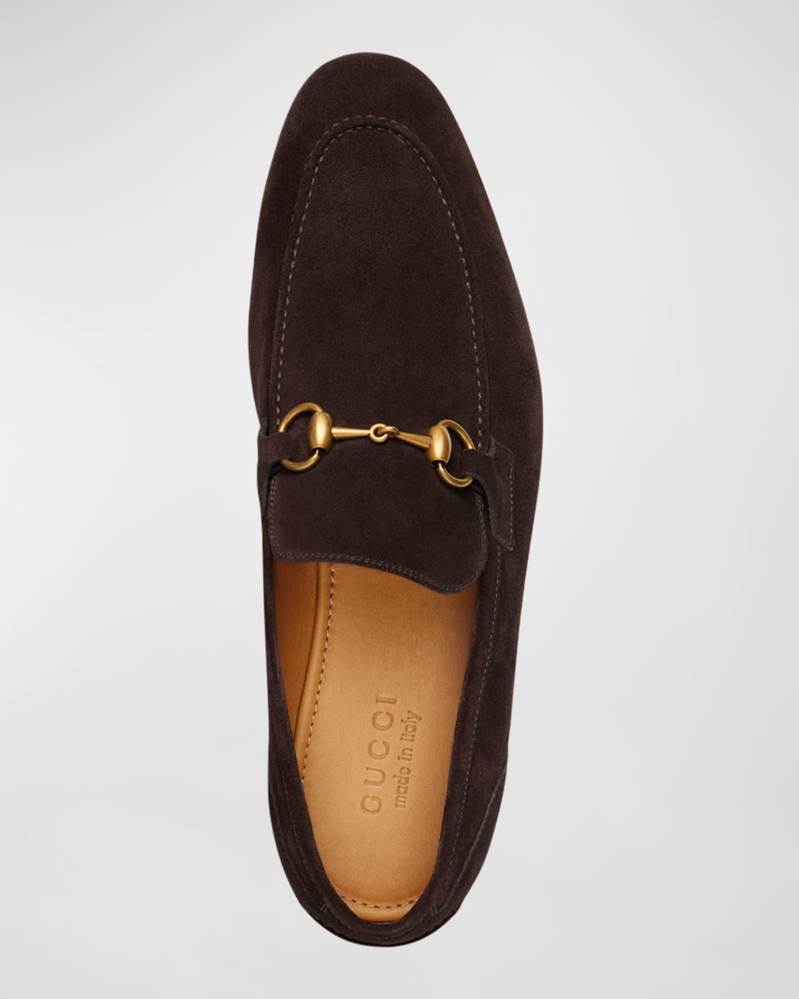 Mens Suede Horsebit Loafers Product Image