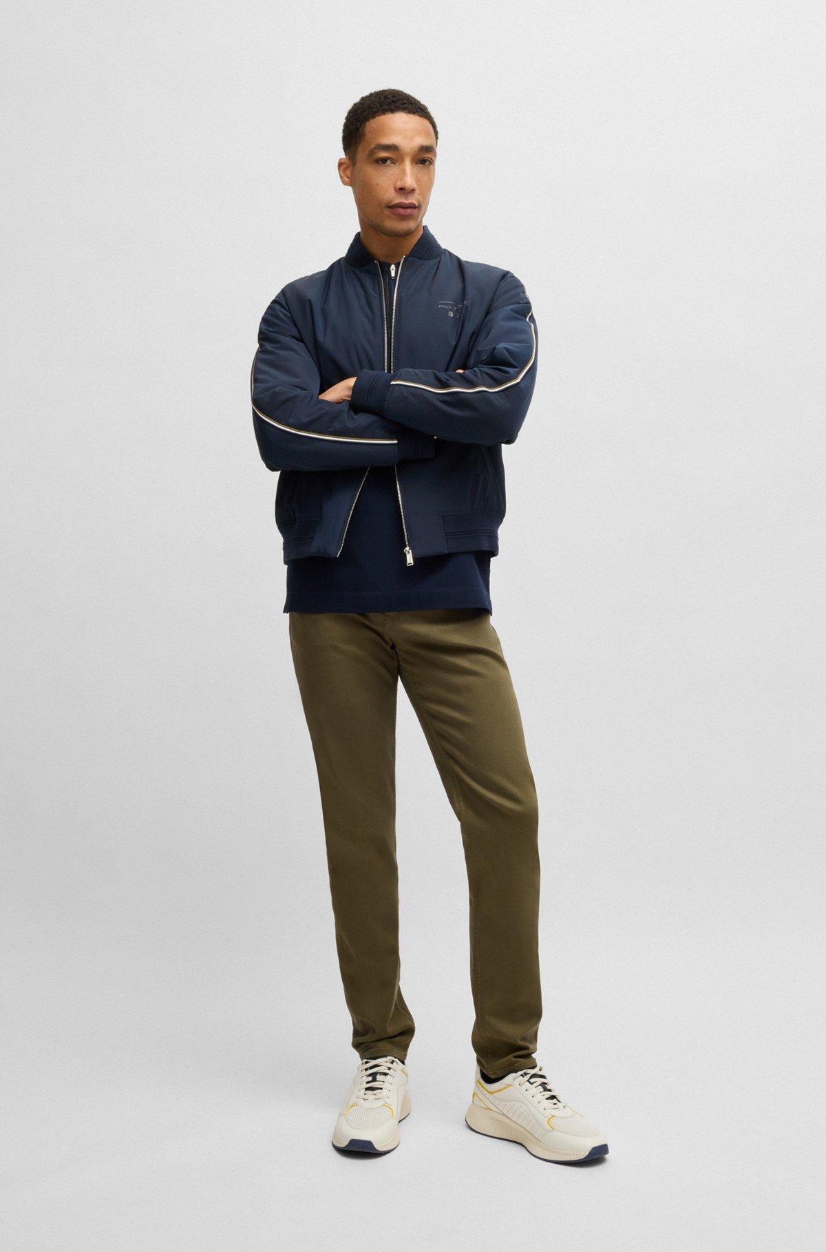 Porsche x BOSS tapered-fit jeans in performance-stretch denim Product Image